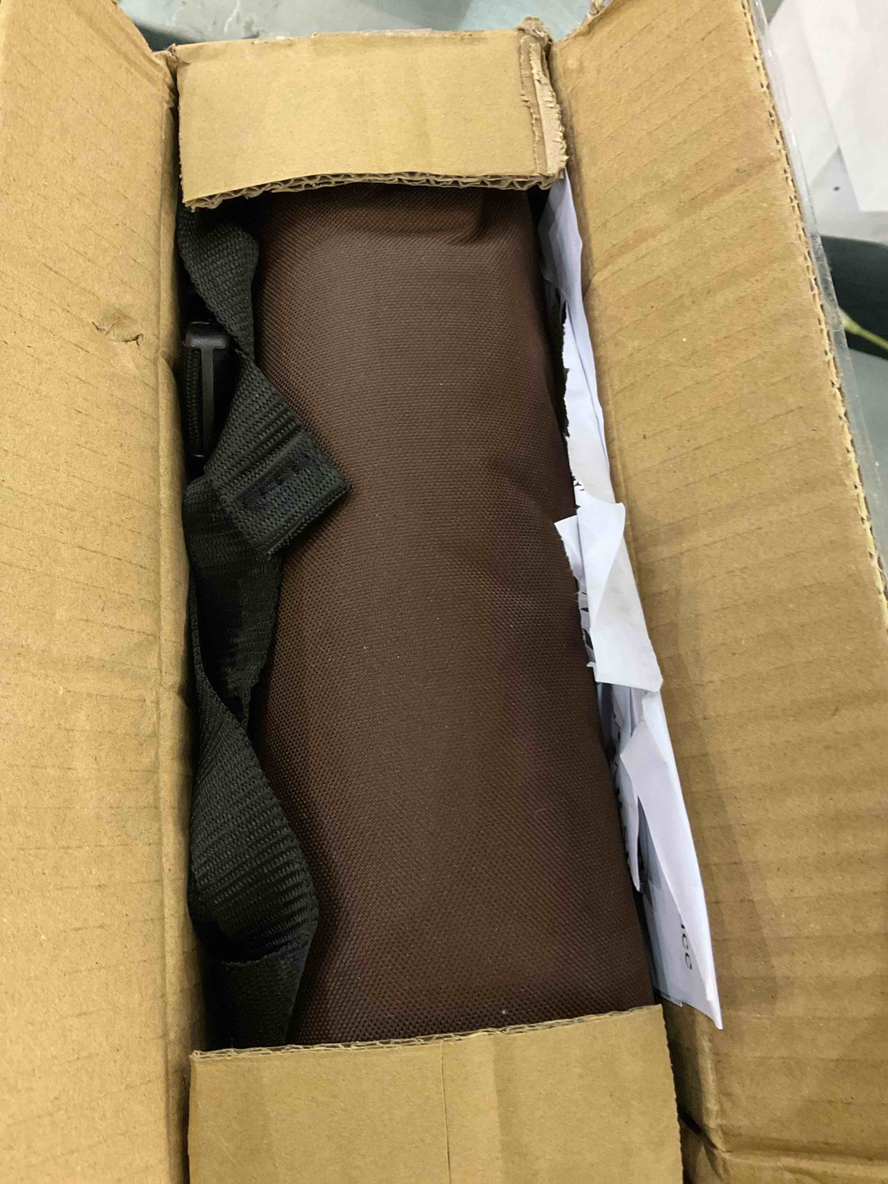 coverado pet car seat cover rear L brown