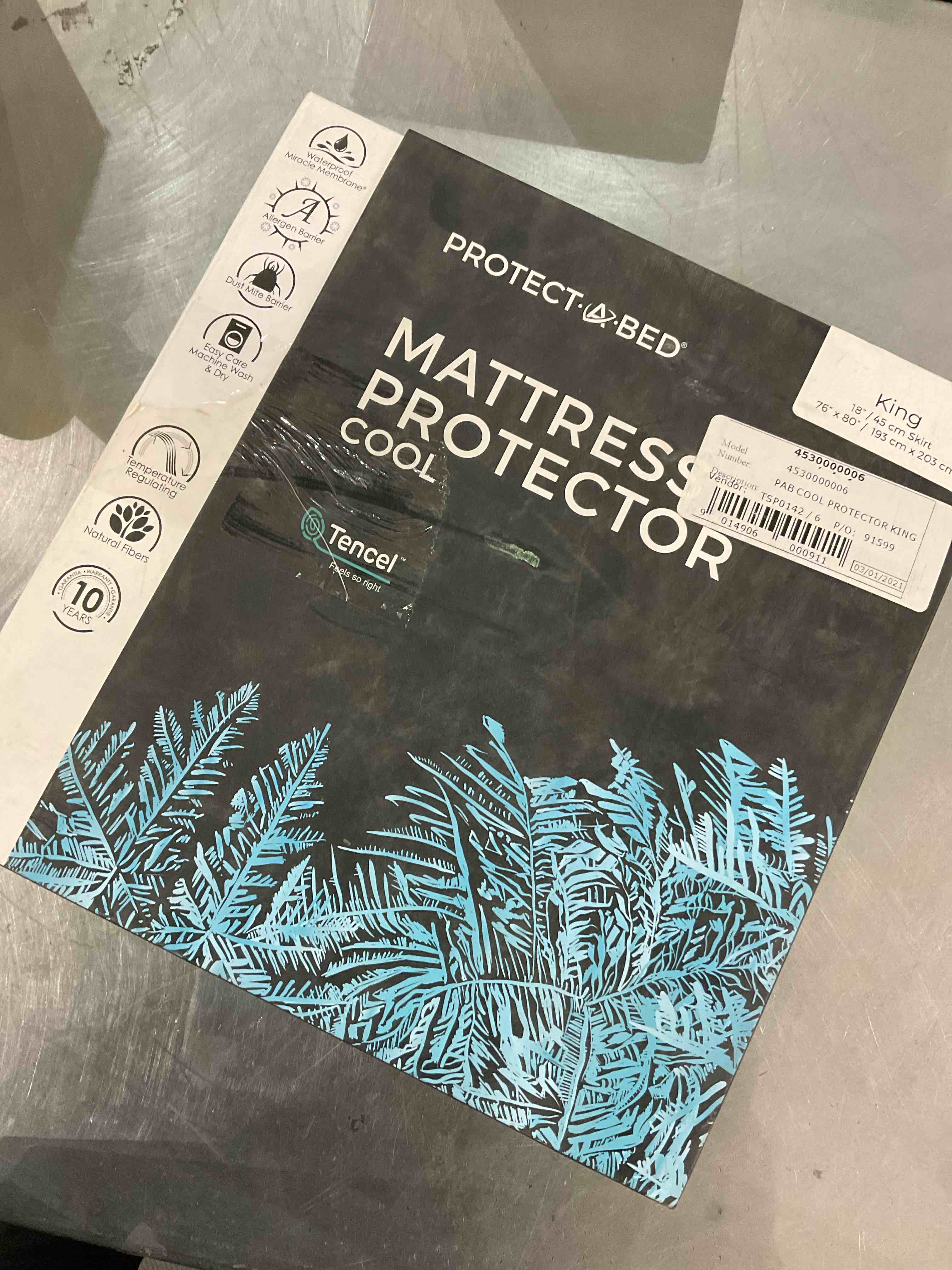 protect a bed mattress protector cool, king