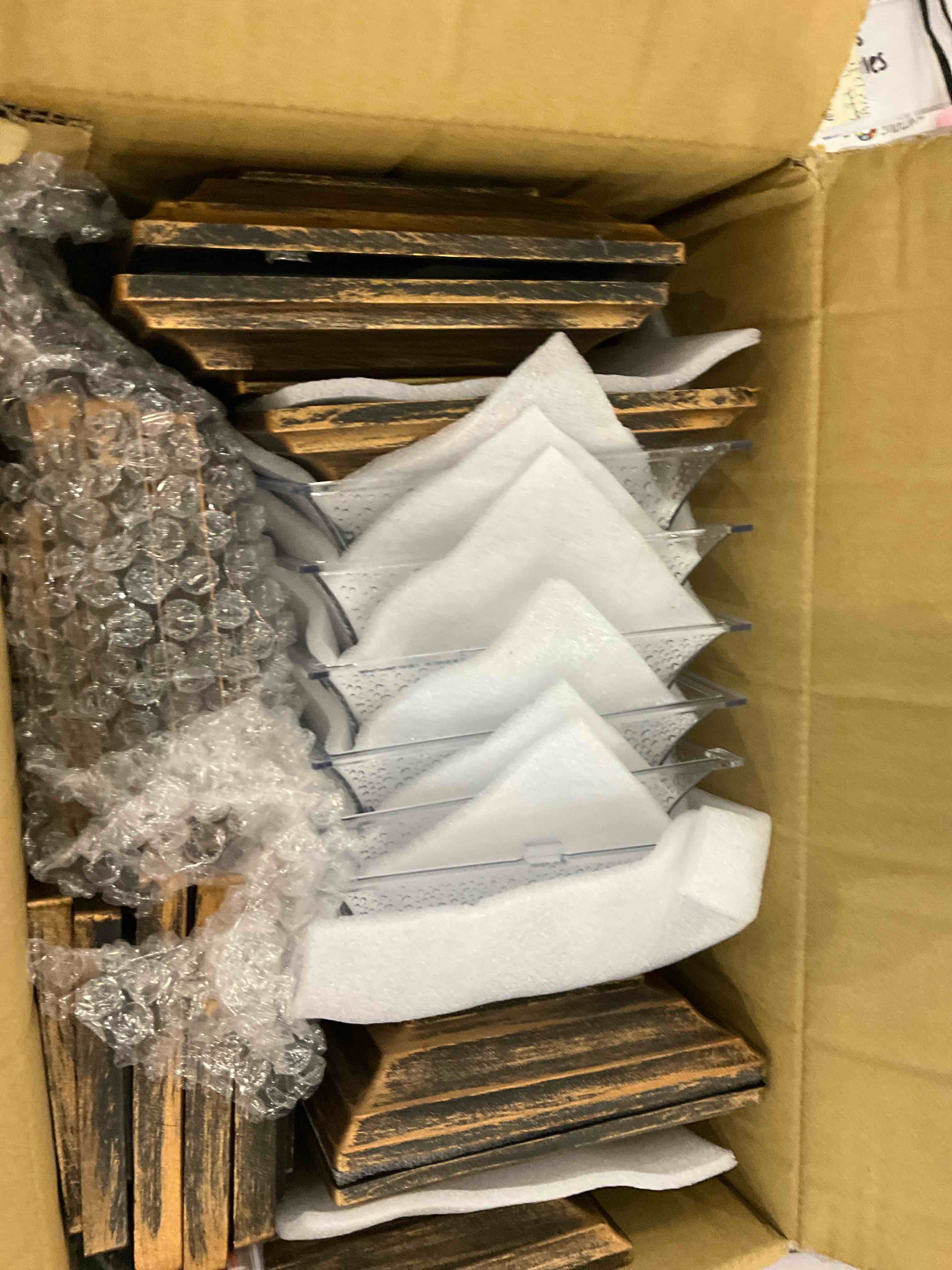 HUYIENO Solar Post Cap Lights Outdoor LED Lighting Deck Fence Cap Light Two Light Modes Warm White/7 RGB Color Changing LED Suitable for 4x4 5x5 Wooden Posts Brushed Copper 6pk