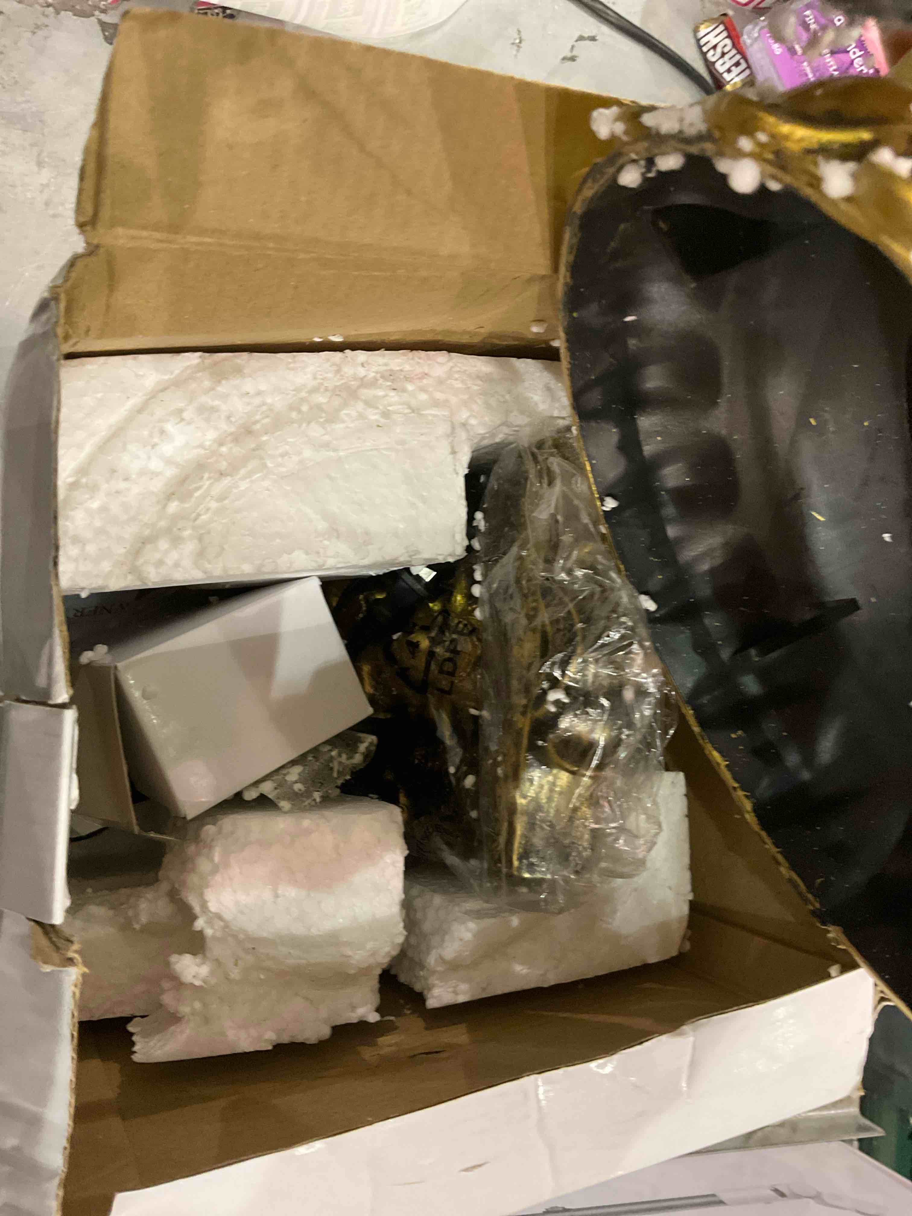 Ganesha Statues Indoor Water Fountain, Elephant Buddah Statute Tabletop Fountain with Rolling Ball, Zen Fountain for Home Office Bedroom Desk Decoration (Style 2)