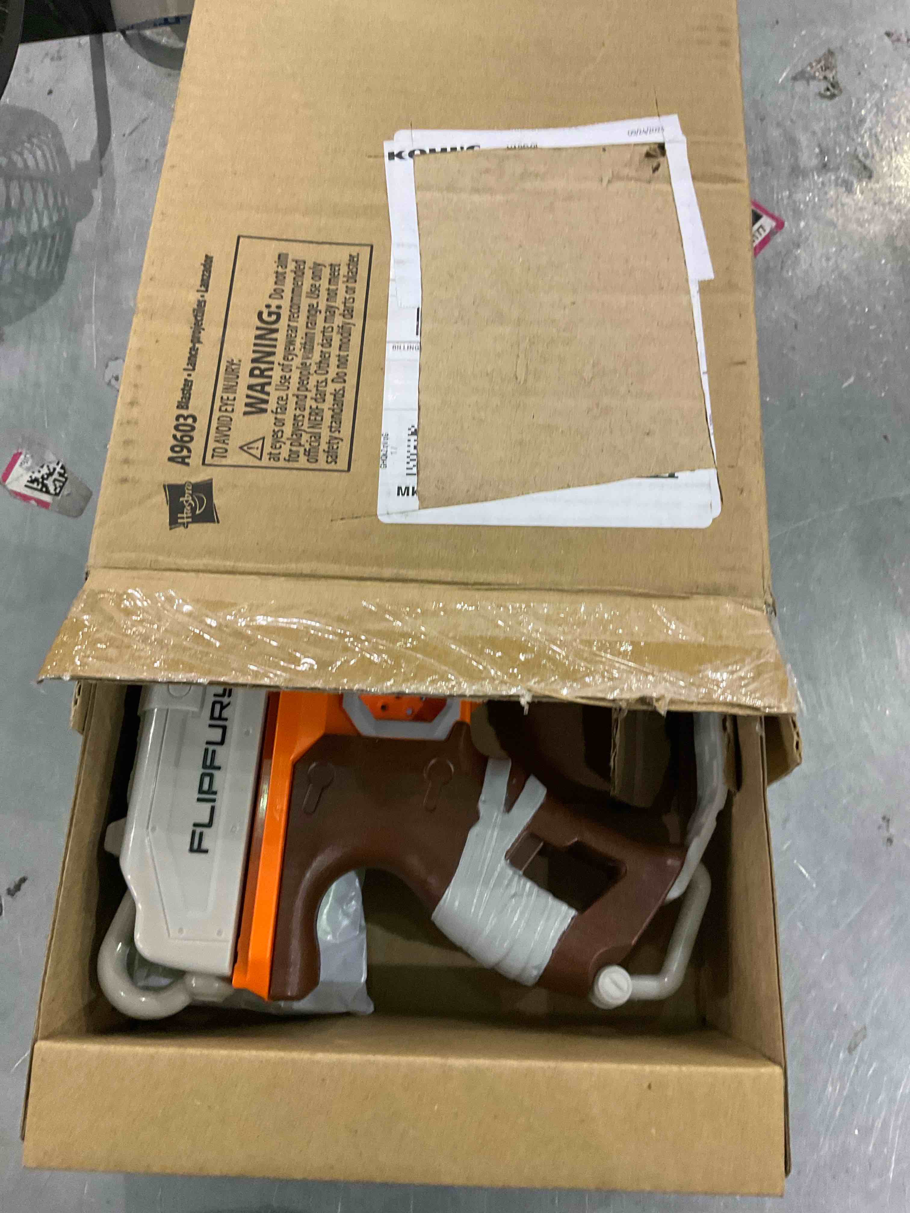 Nerf Zombie Strike FlipFury Blaster -- 2 Flipping 6-Dart Drums -- Fire 6 Darts, Flip, Fire 6 More -- 12 Nerf Zombie Strike Elite Darts (Amazon Exclusive)