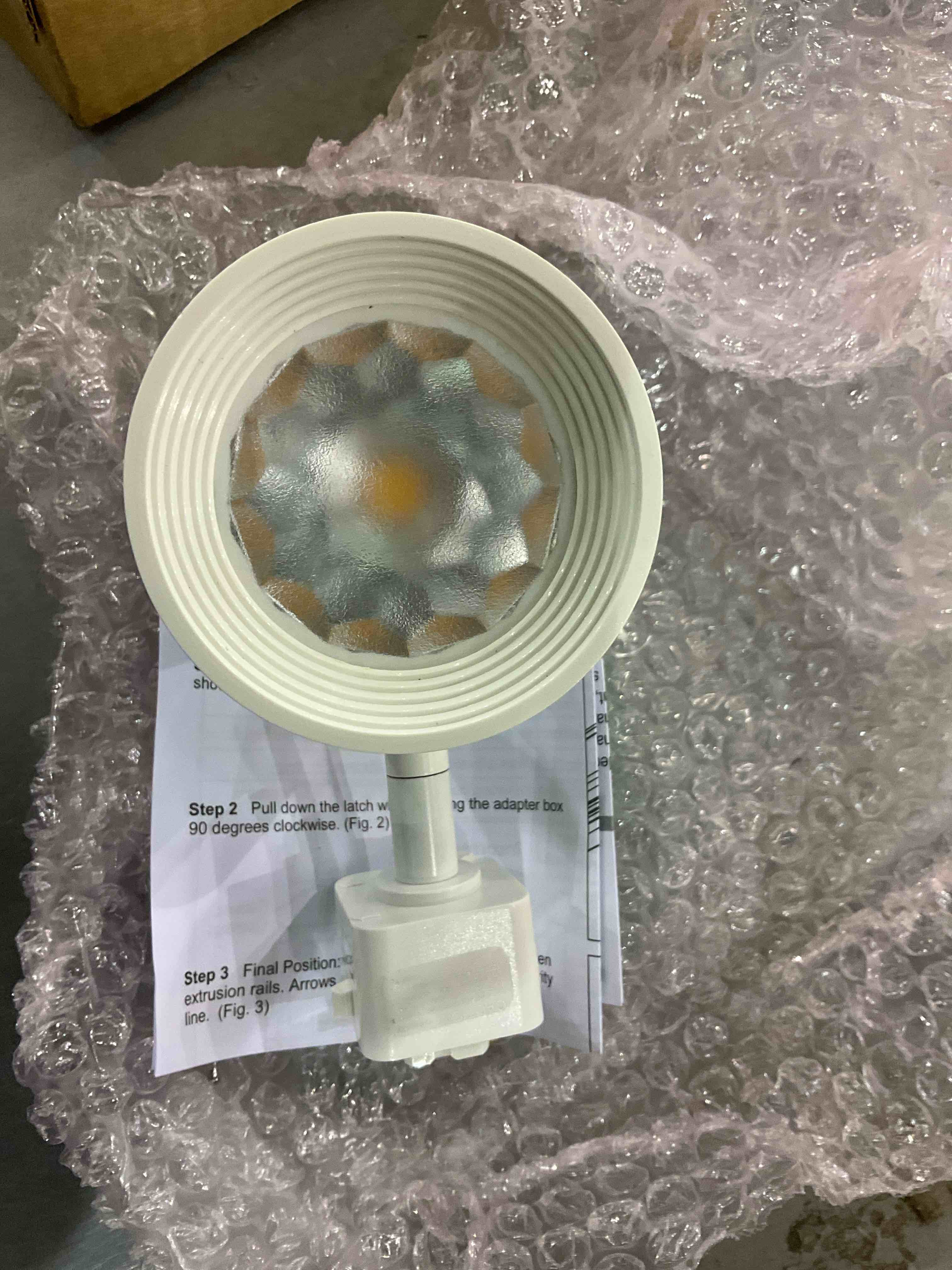 Juno Lighting Group R522 WHB WH - Cabezal de riel, color blanco