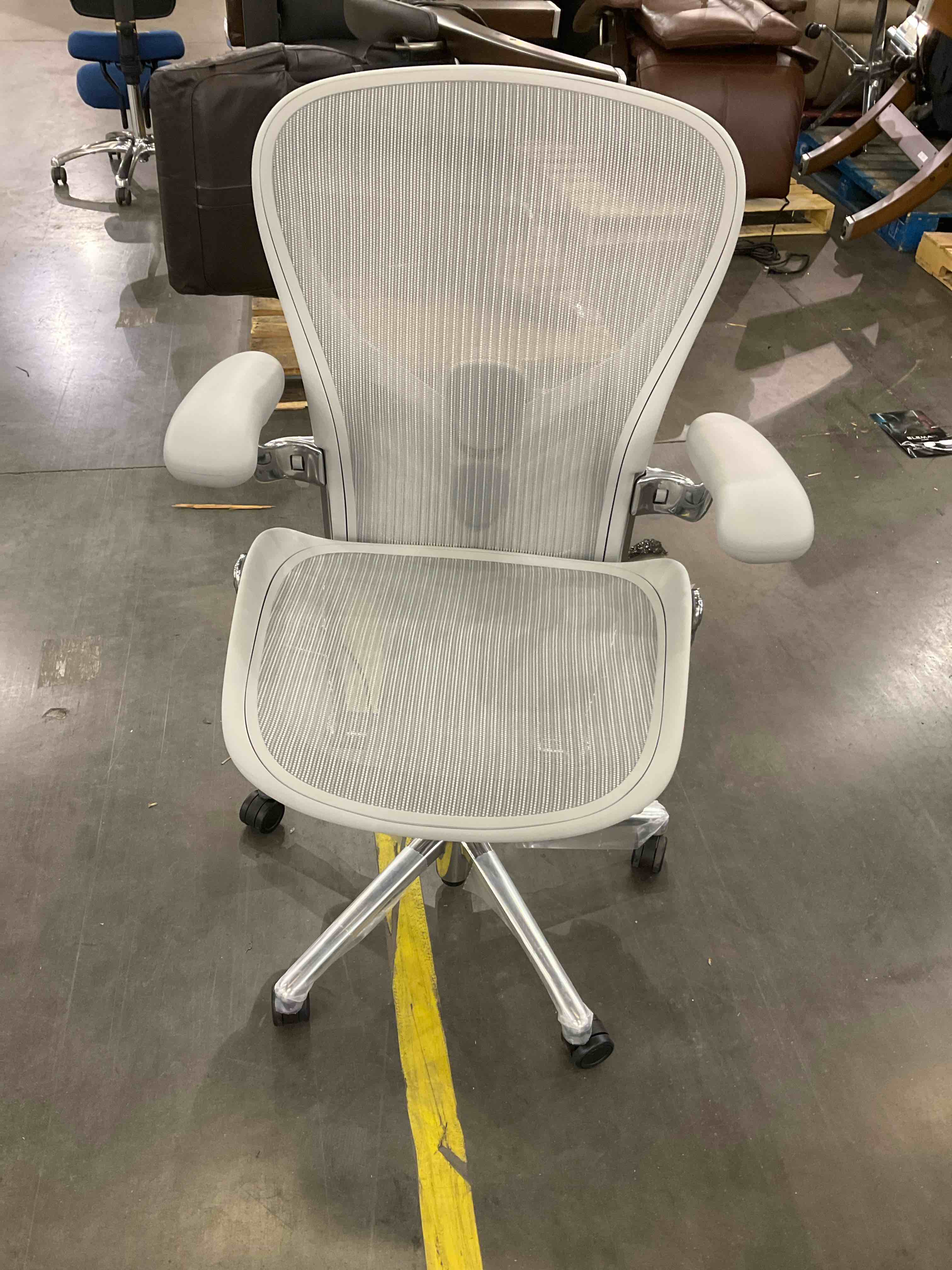 Herman Miller Classic Aeron Chair Fully Adjustable, Carpet Casters