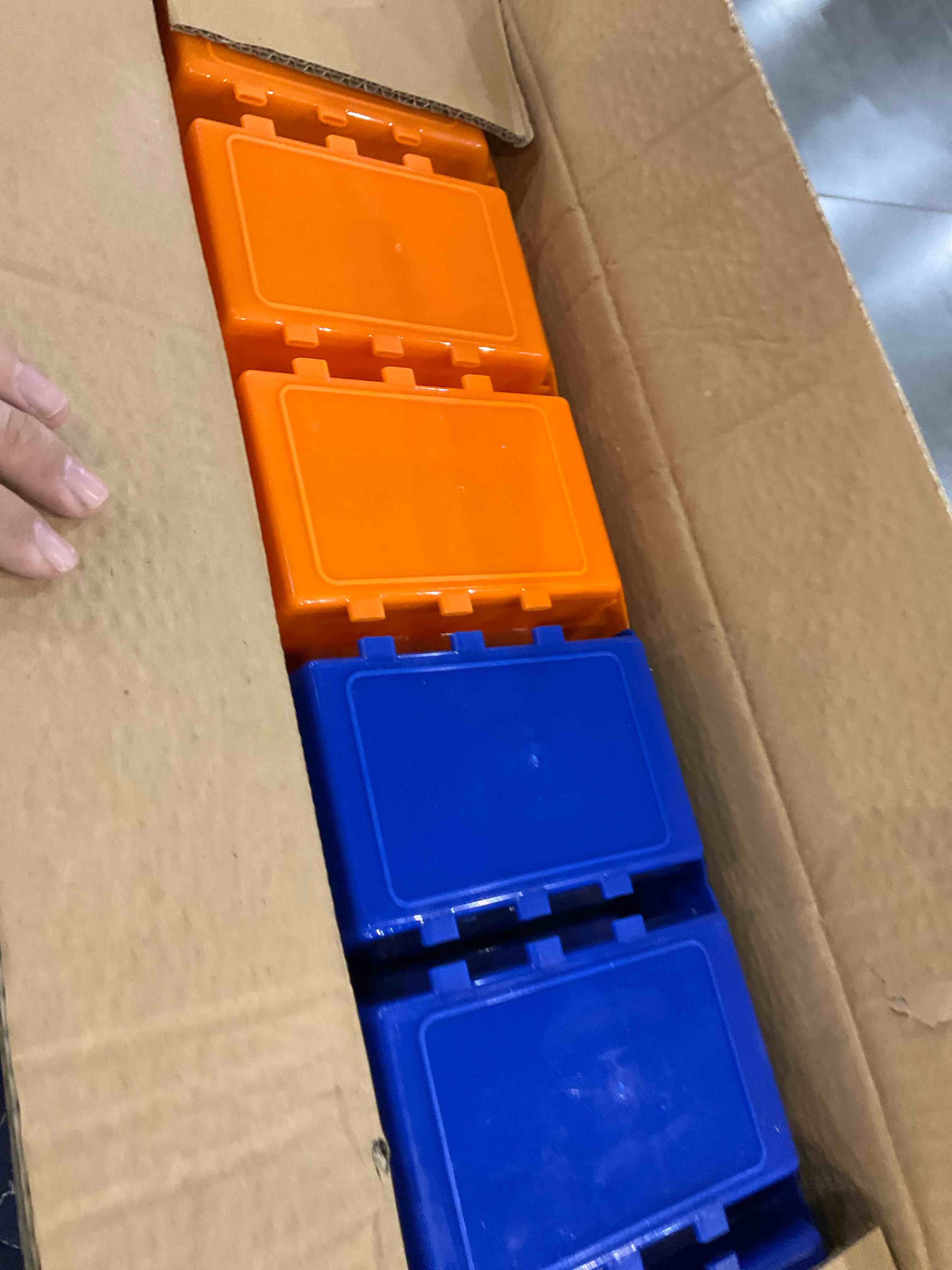 HORUSDY 36-Pcs Bin Storage Rack Shelving Garage Storage