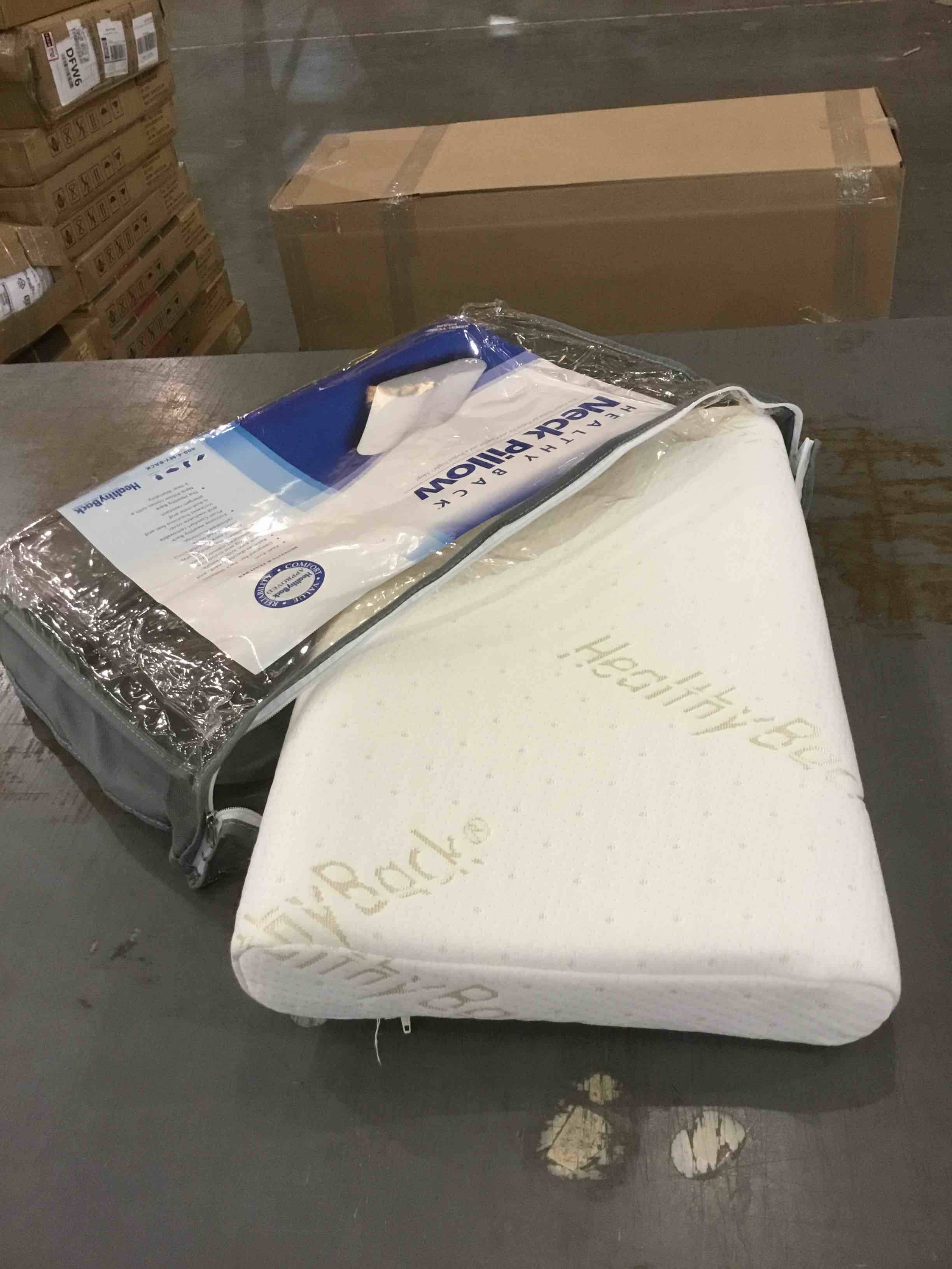 See bag pics! Sandwich Pillow Queen Size, Contour Pillow for Side Sleepers, Orthopedic Pillow for Neck Pain Relief, Cervical Memory Foam Pillow for Back Pain, Adjustable Memory Foam Pillow