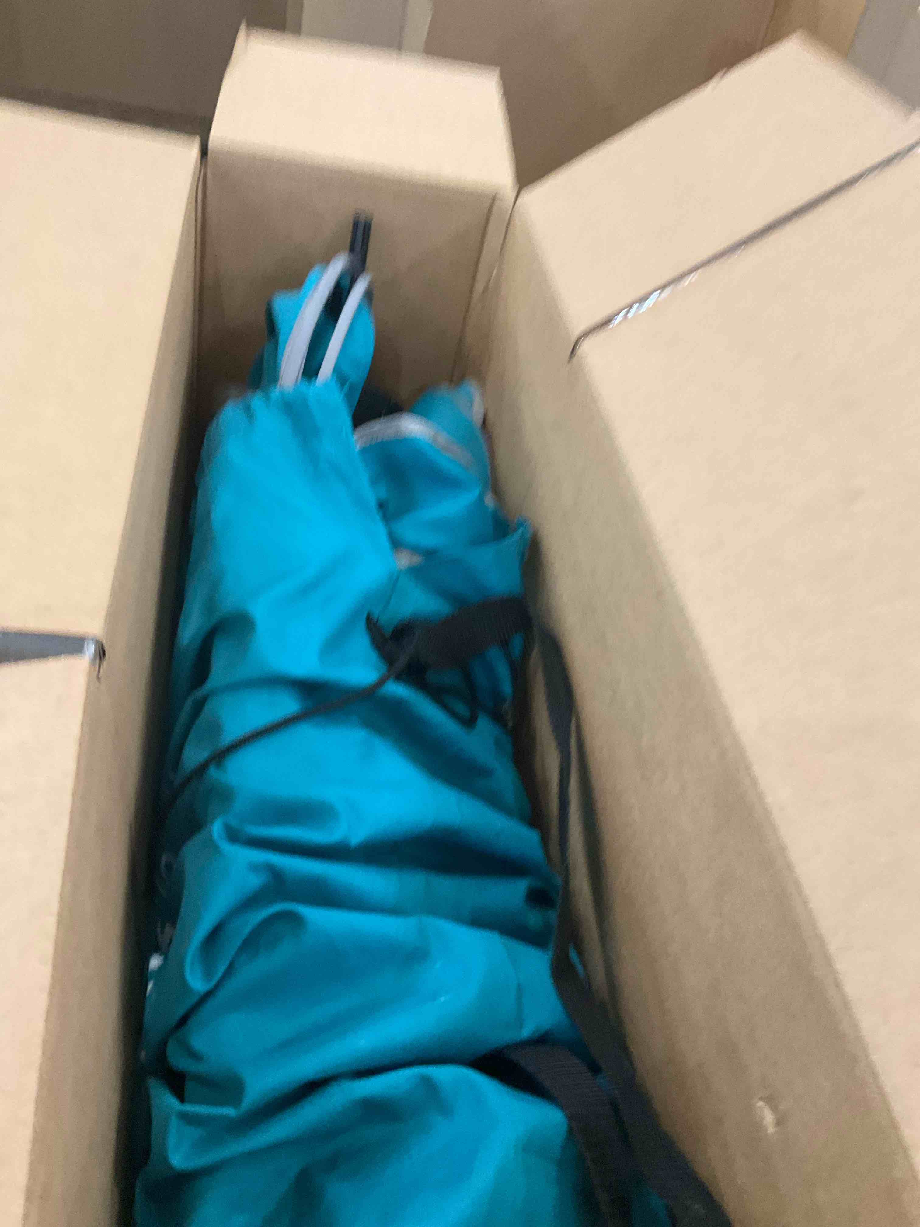 Baby Delight Go with Me Venture Portable Chair | Indoor and Outdoor | Sun Canopy | 3 Child Growth Stages | Blue Wave