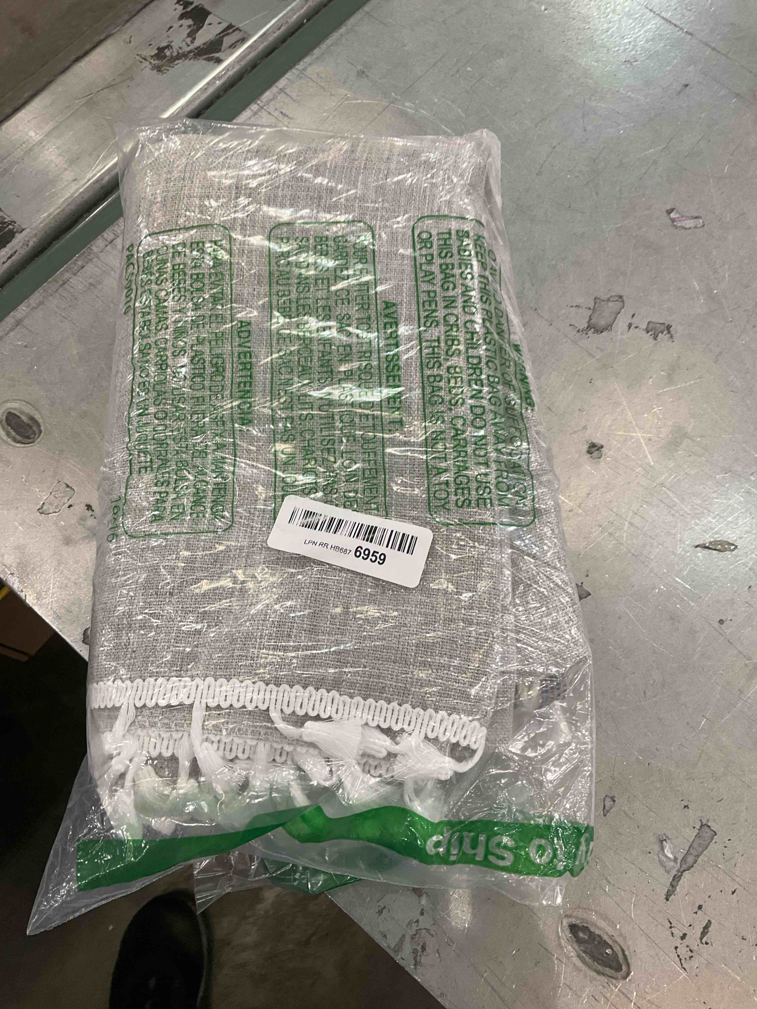 Deep Dream Tablecloth, Embroidered Table Cloth Cotton Linen Wrinkle Free Anti-Fading Tablecloths Washable Dust-Proof Table Cover for Kitchen Dinning Party Christmas, 55 x 86 Inch - New Gray