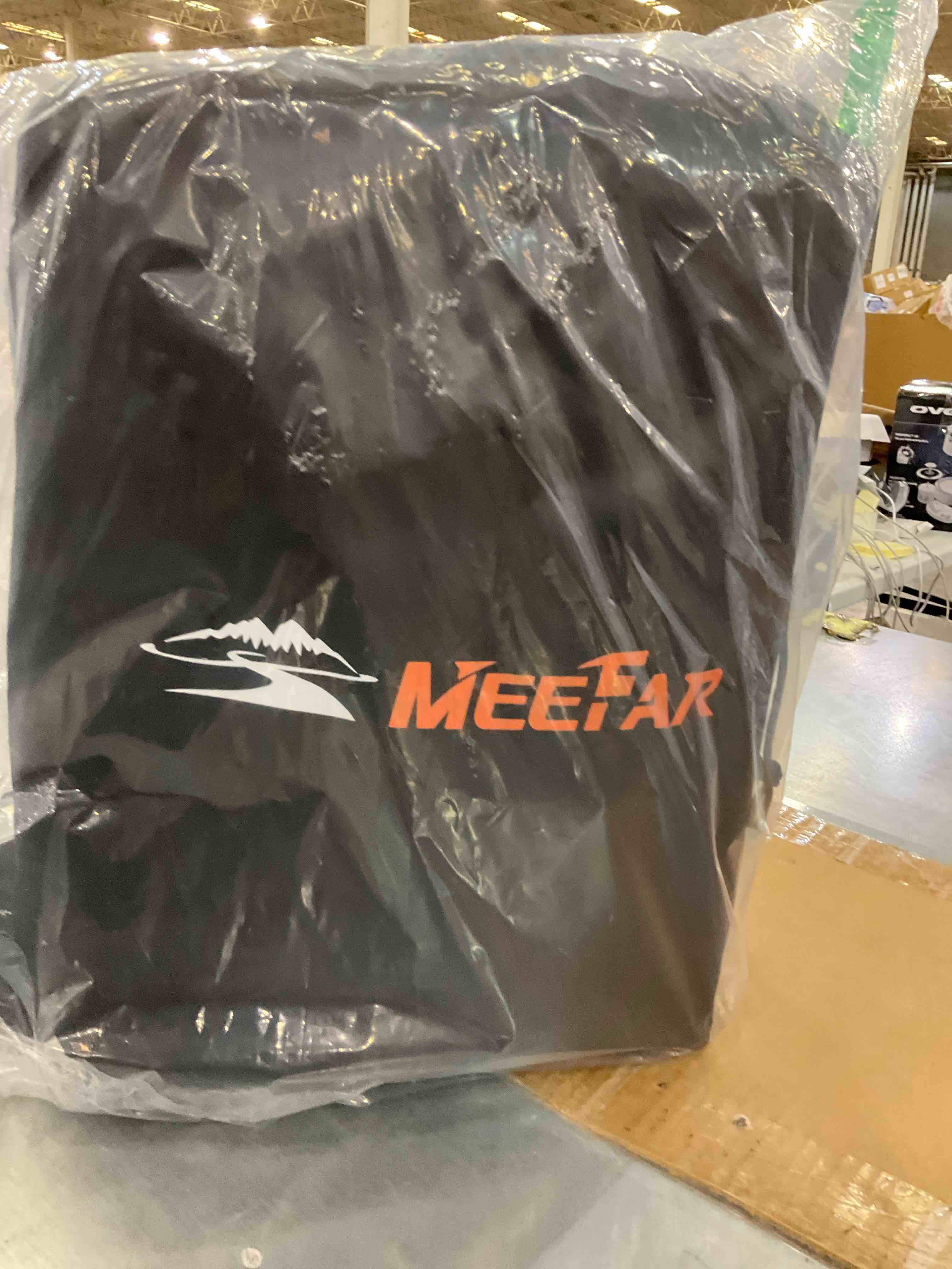 MeeFar Universal Car Soft Roof Rack Pads Luggage Carrier System for Kayak Surfboard SUP Canoe Include 2 Heavy Duty Tie Down Straps,2 Tie Down Rope,2 Quick Loop Strap and Storage Bag