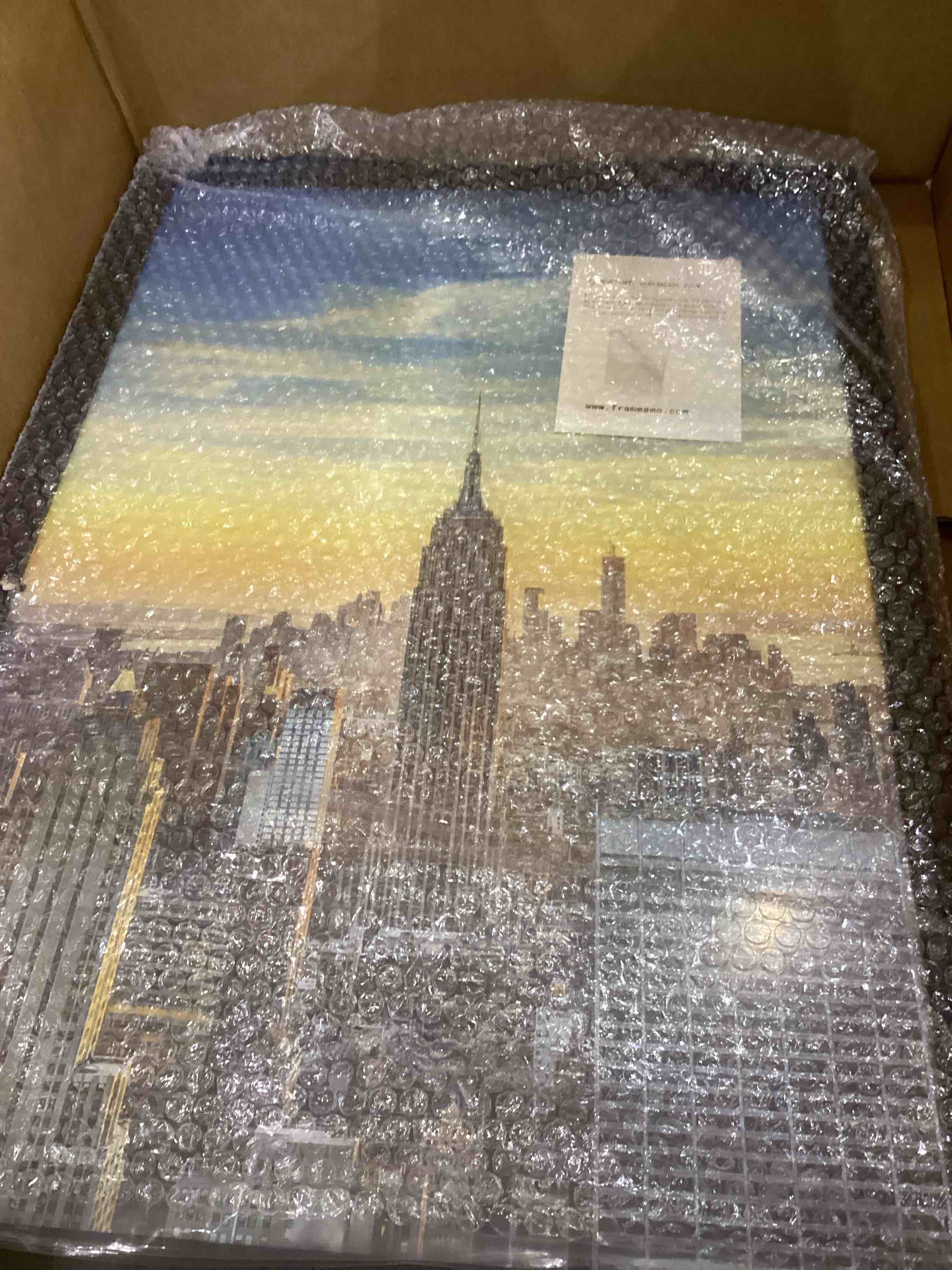 Frame Amo 17x25 Black Modern Picture or Poster Frame, 1 inch Wide Border, Smooth Wrap Finish, Acrylic Front