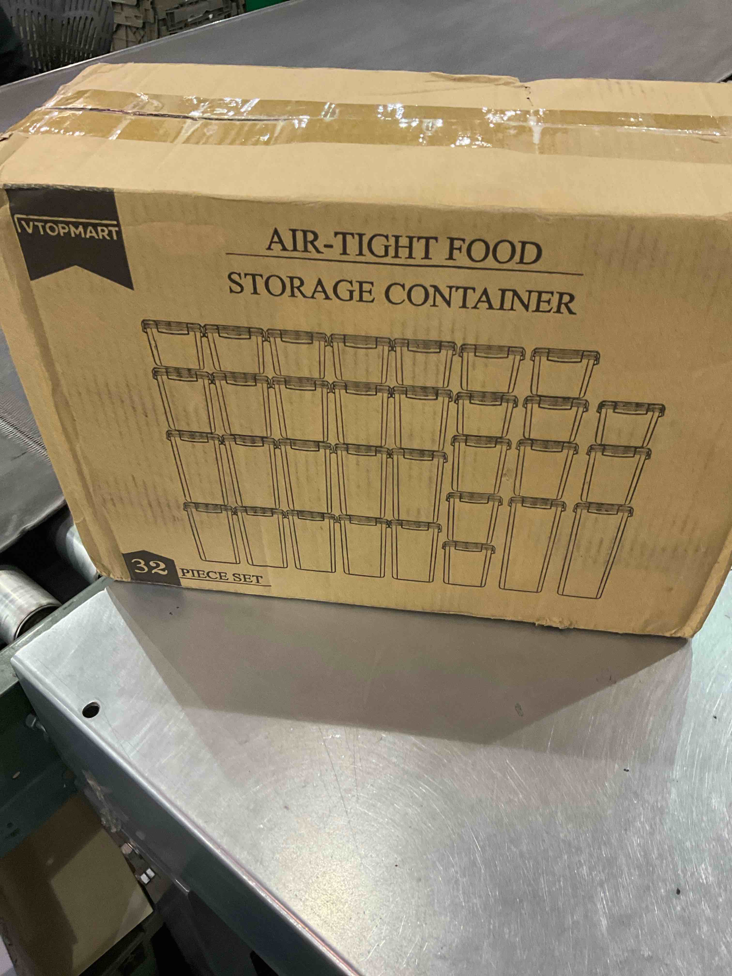 AIR-TIGHT FOOD STORAGE CONTAINER 32 piece