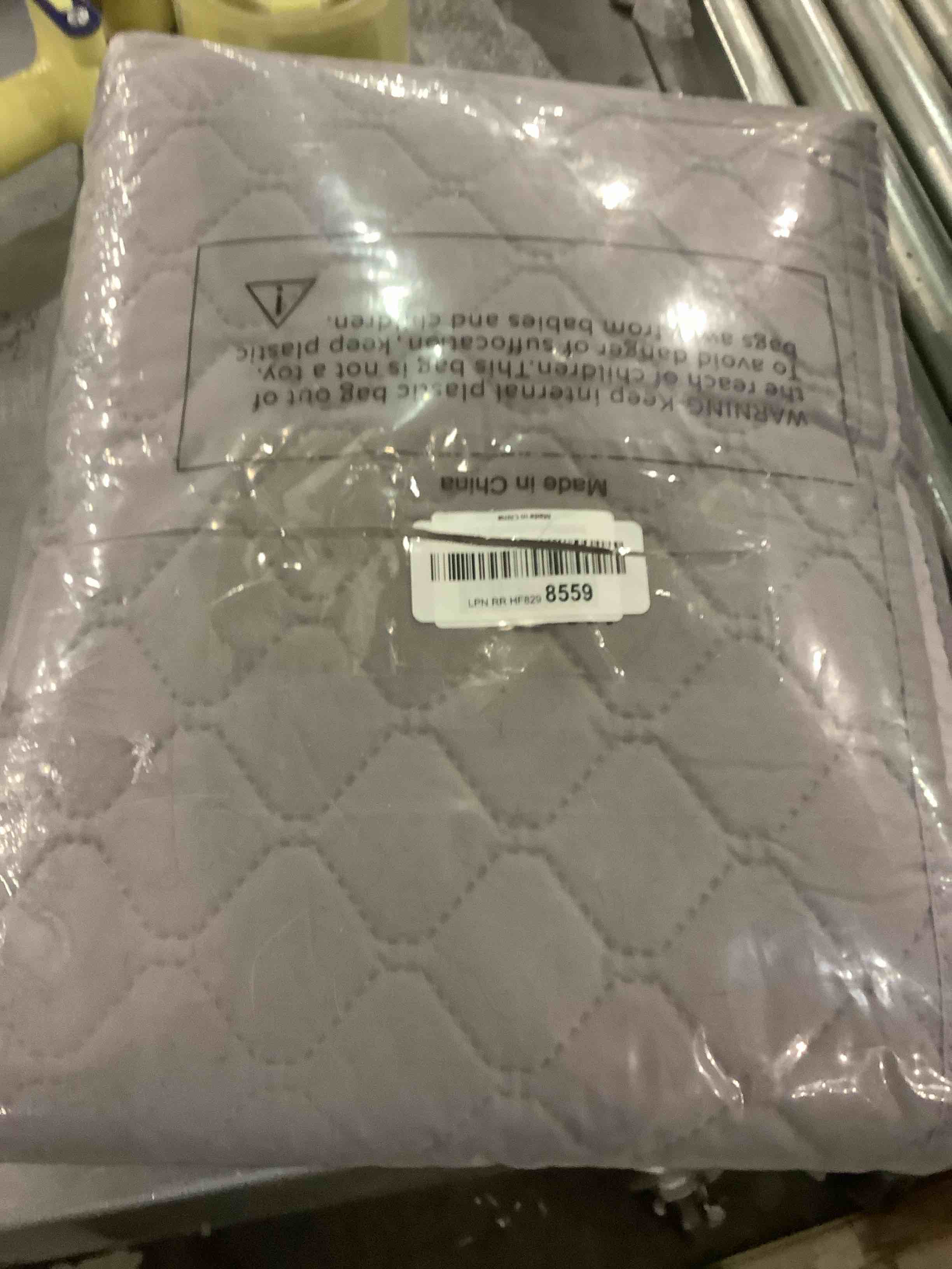 Easy-Going 100% Waterproof Dog Bed Cover Reversible Leak Proof Couch Cover Washable Sofa Cover Furniture Protector Blanket for Pets Kids Children Dog Cat (68x86 Inch, Gray/Light Gray)