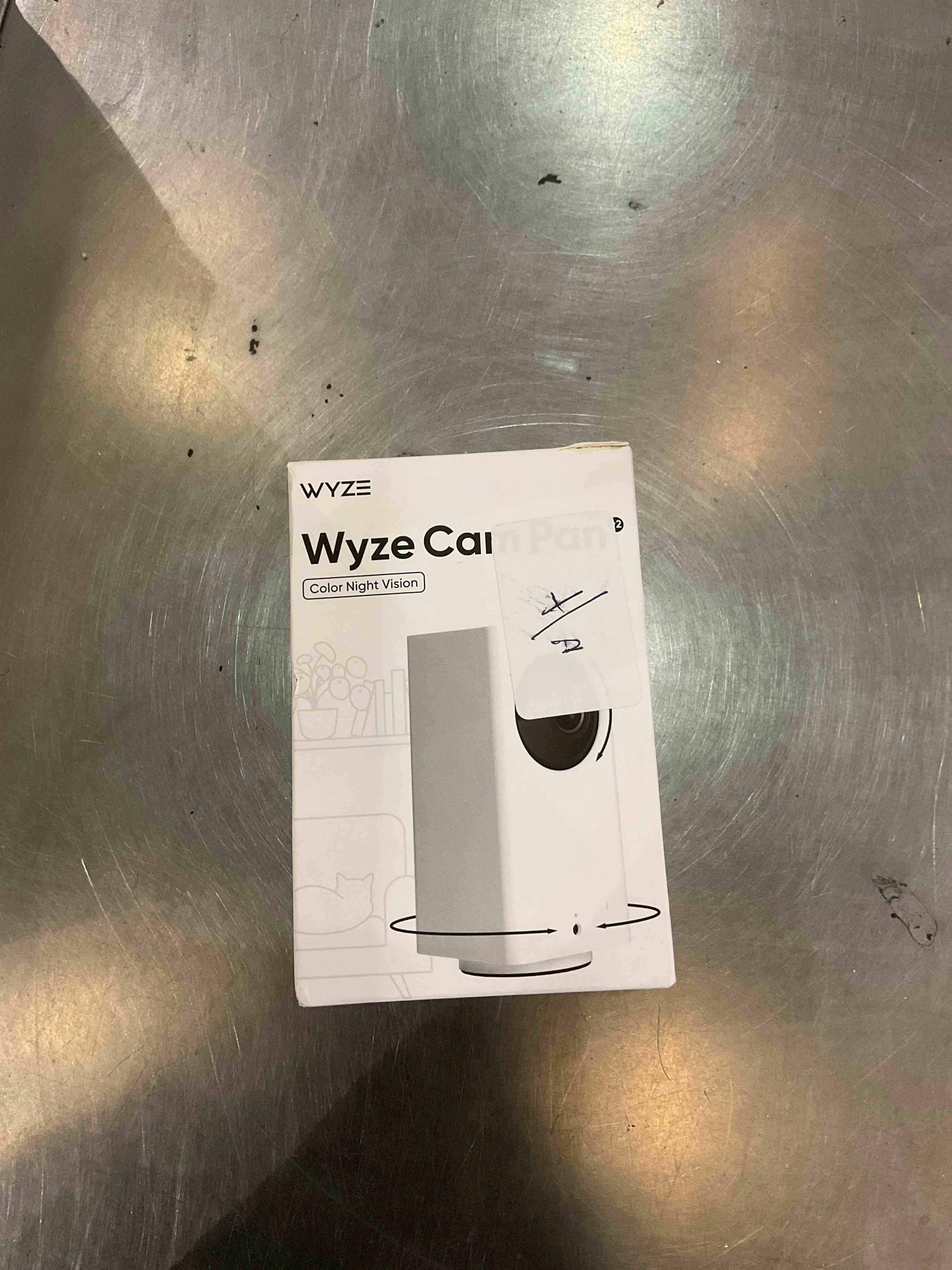 WYZE Cam Pan v2 360° Pet Camera with Phone App PTZ Indoor Smart Security Camera for Dog Cat Baby Elderly Monitoring, Works with Alexa