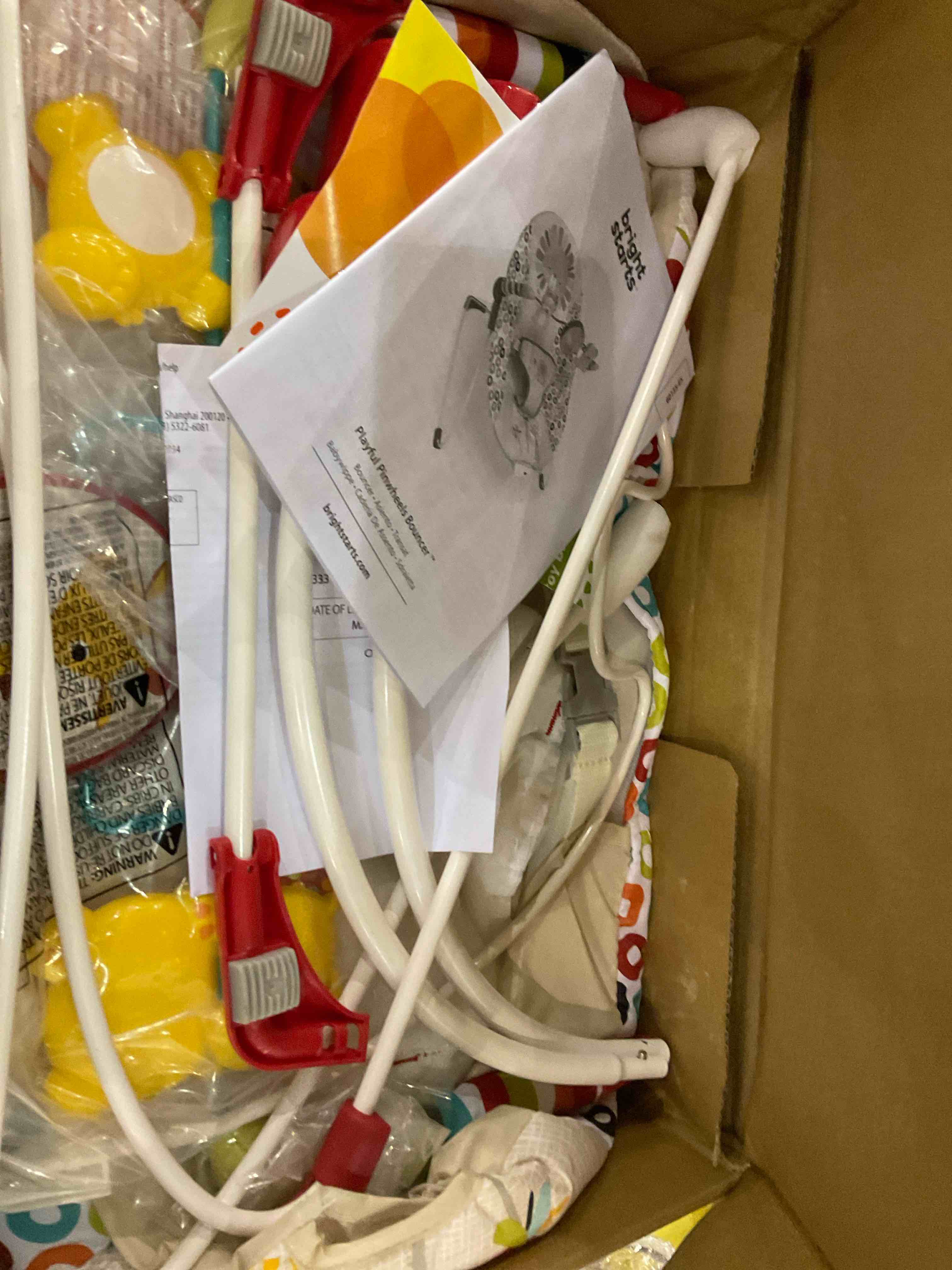 Bright Starts Playful Pinwheels Bouncer with Vibrating Seat