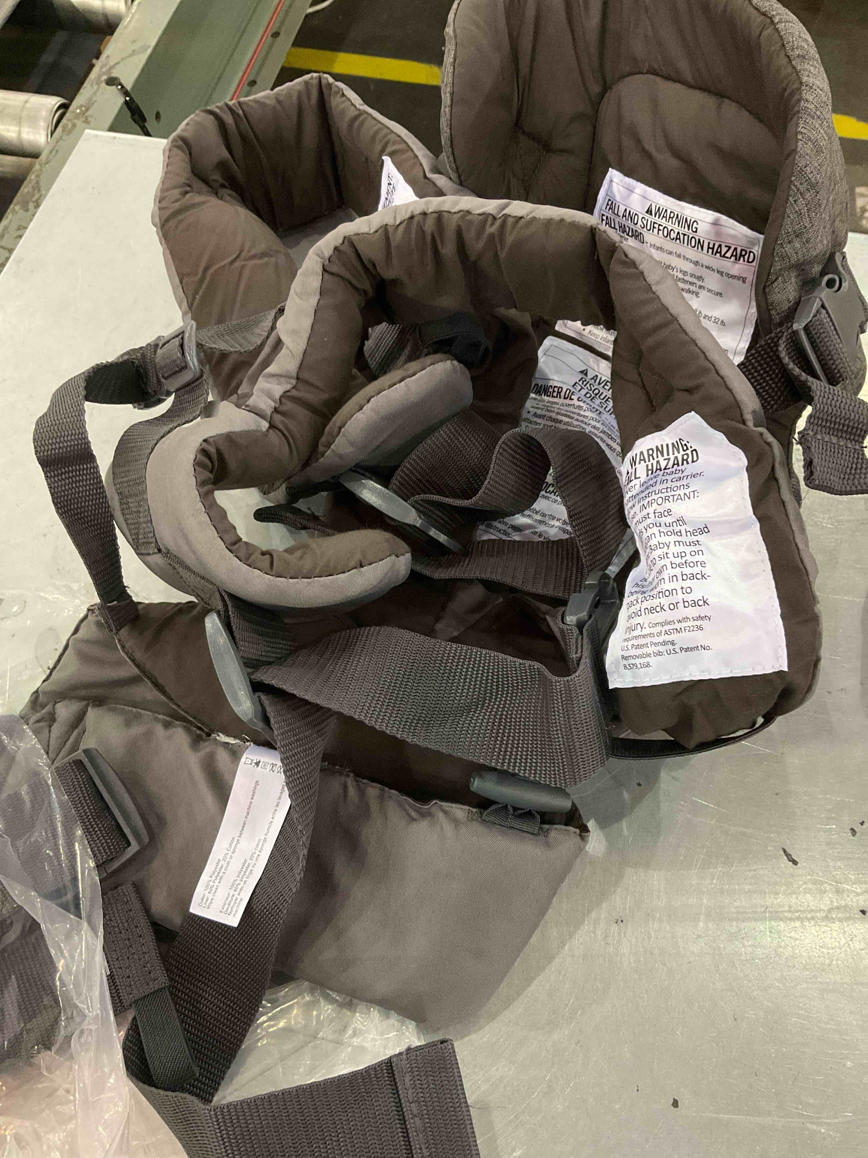 Infantino Flip Advanced 4-in-1 Carrier - Ergonomic, convertible, face-in and face-out front and back carry for newborns and older babies 8-32 lbs