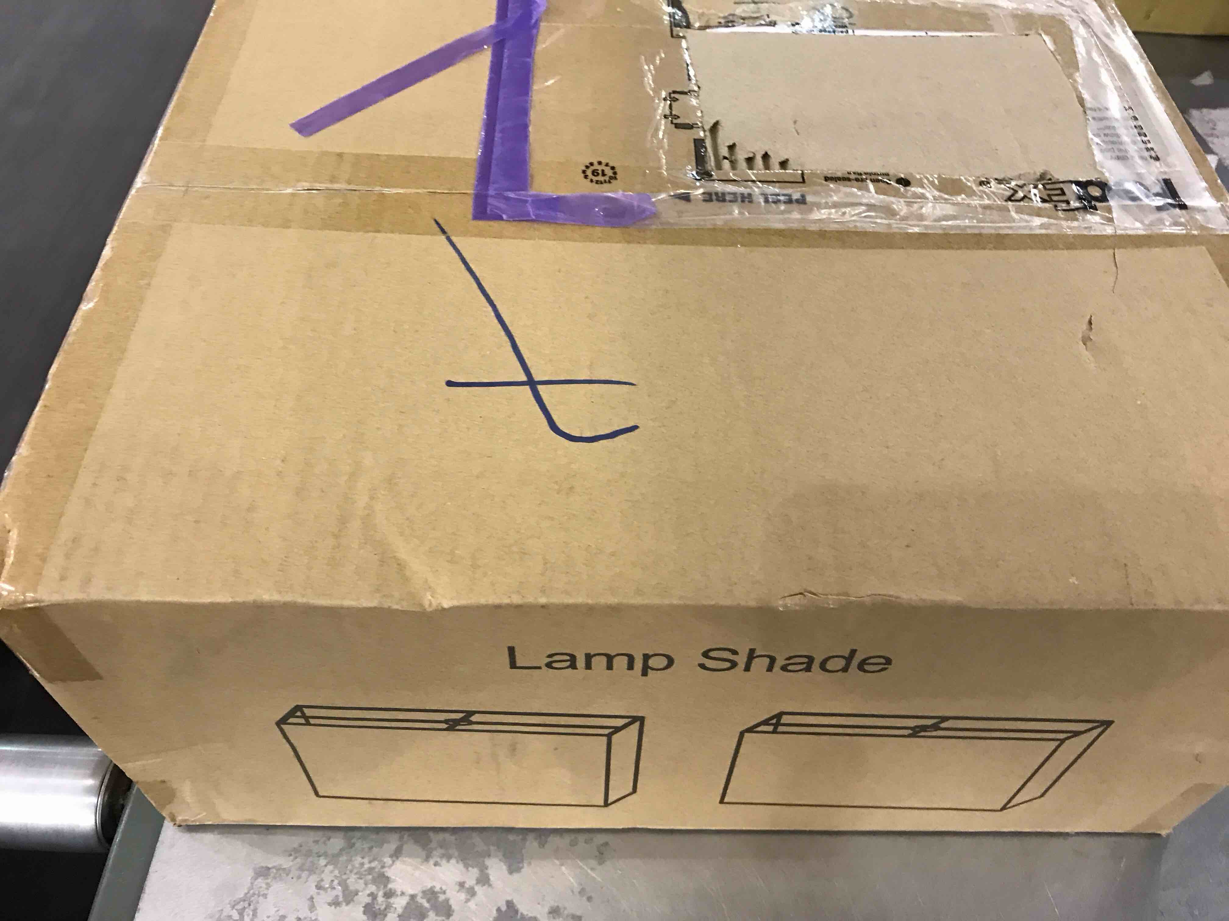 rectangular lamp shade