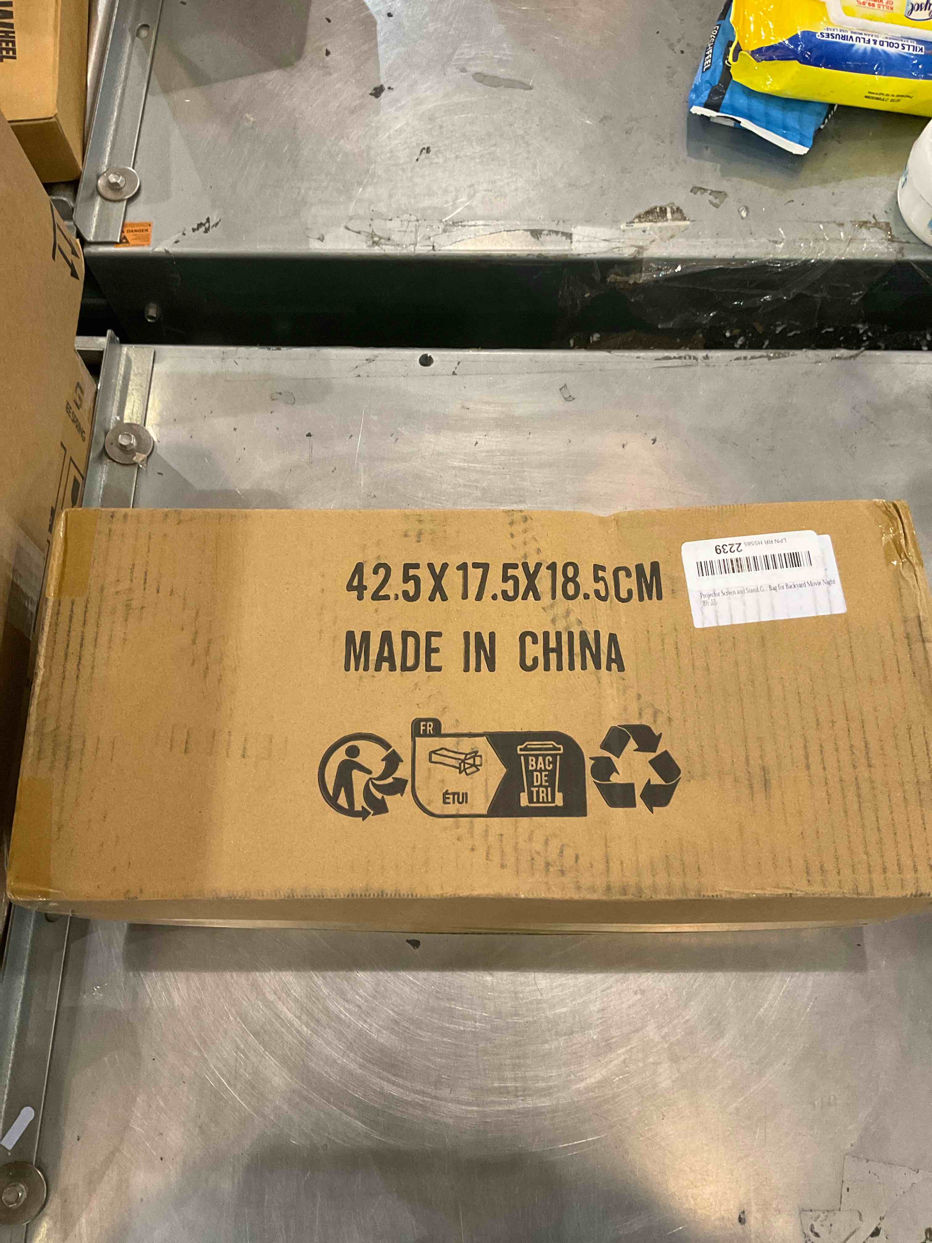 Projector Screen and Stand  for Backyard Movie Night 