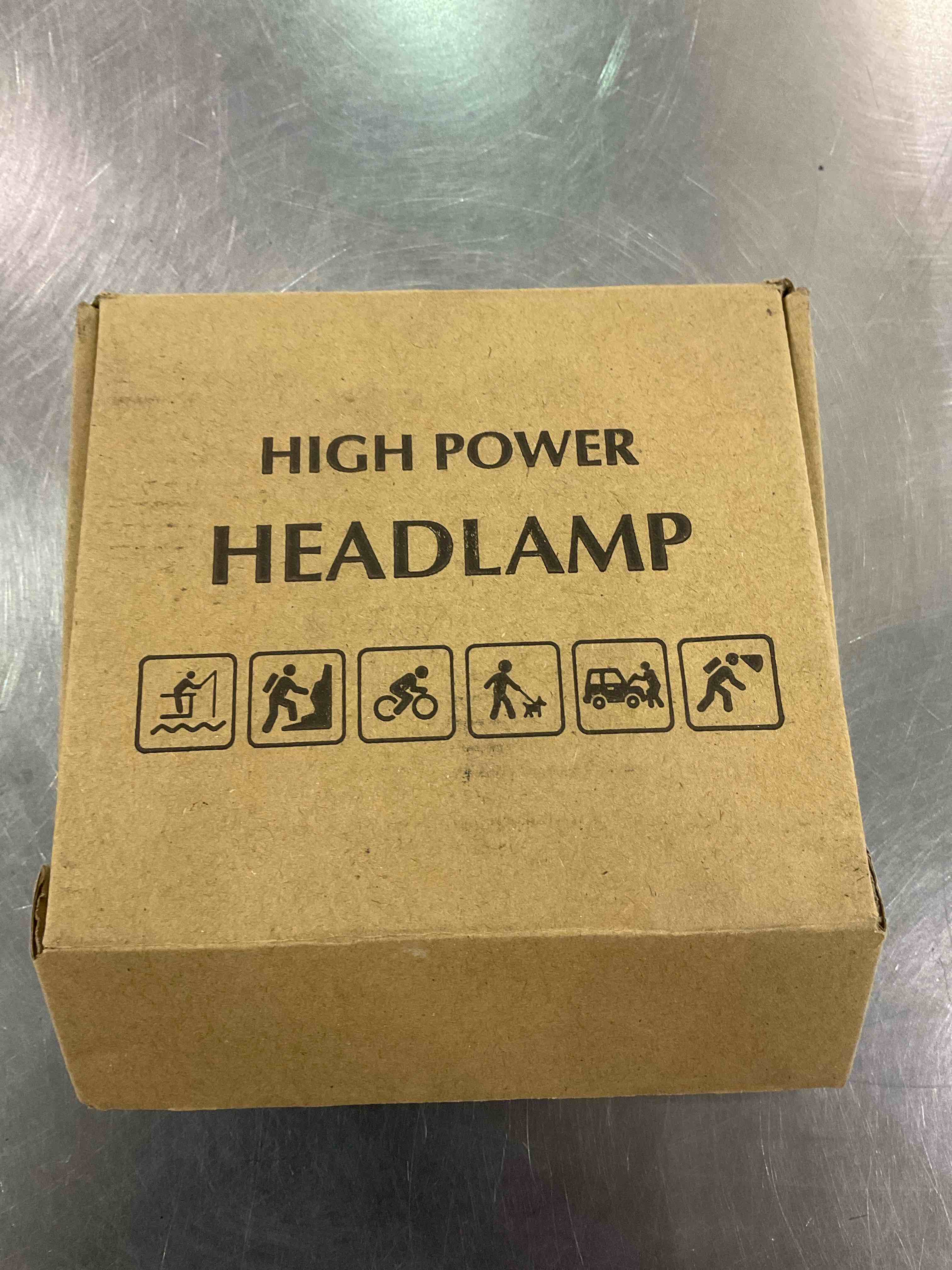 High power 9 lamp beads head lamp 2 pack