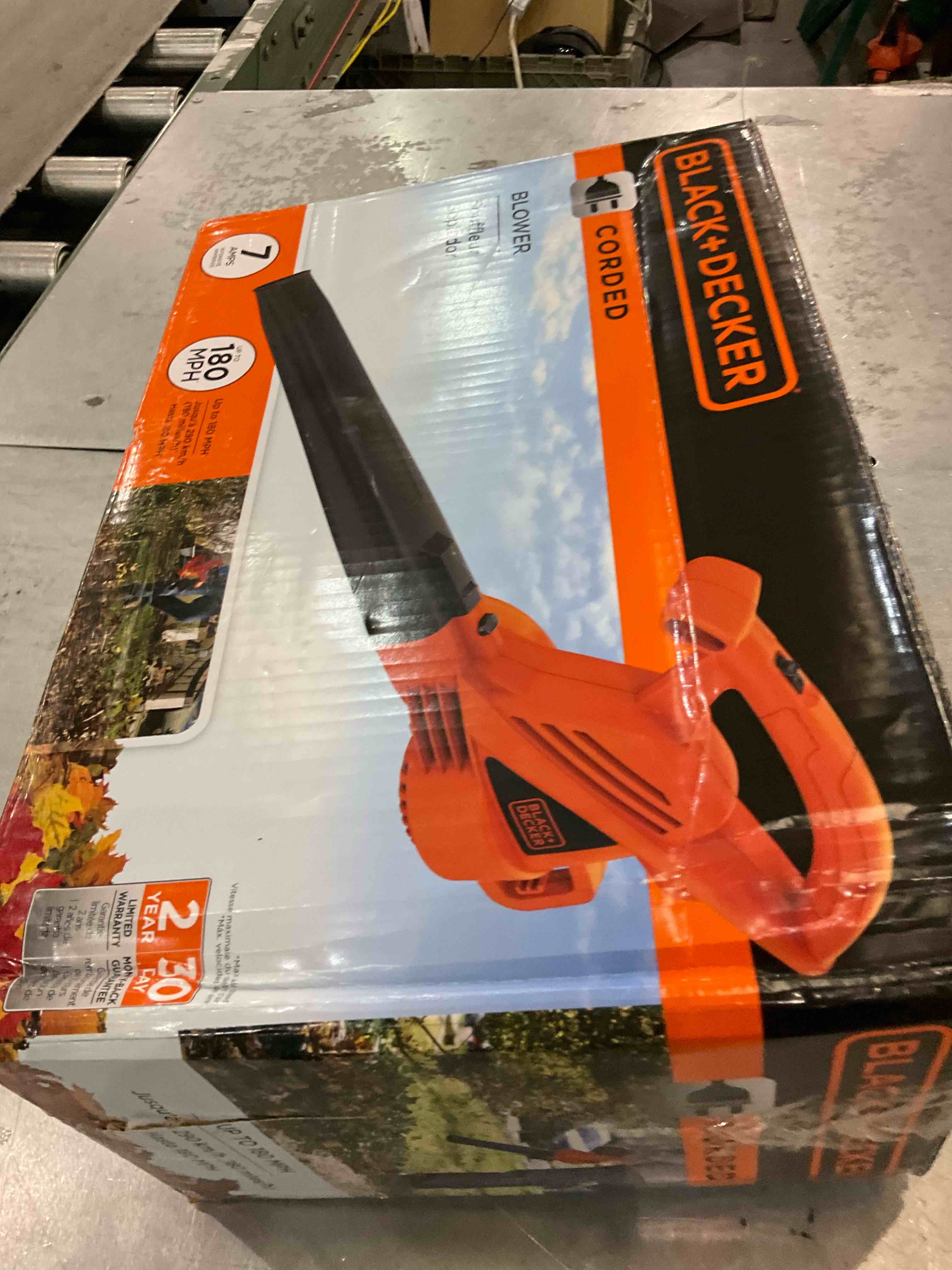 black and decker corded blower 