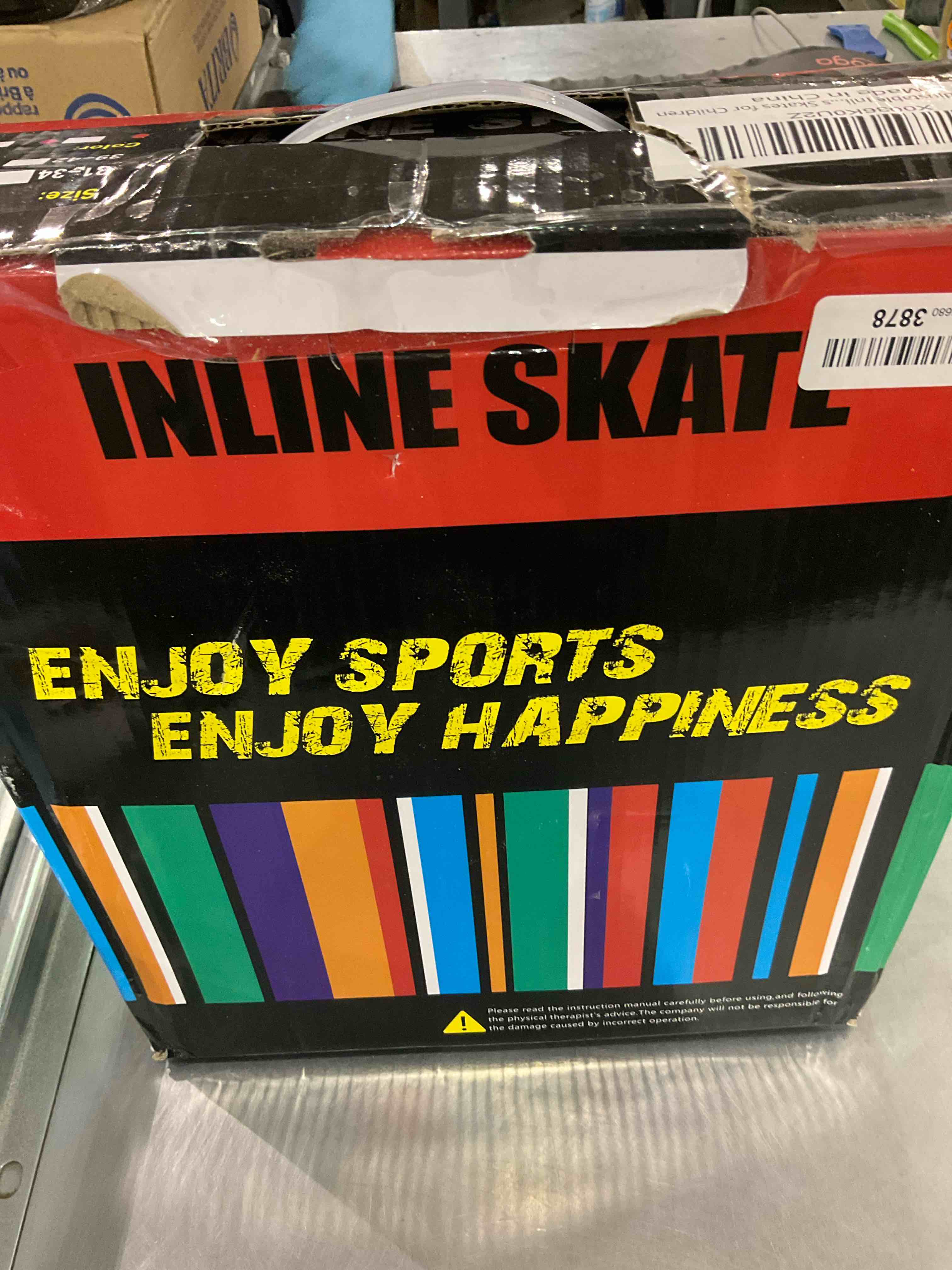 JIFAR Adjustable Inline Skates for Kids, Rollerblades with Full Light Up Wheels, Roller Blades for Girls Boys Size12J-2US, Indoor&Outdoor Illuminating Beginner Roller Blades Skates for Children Purple