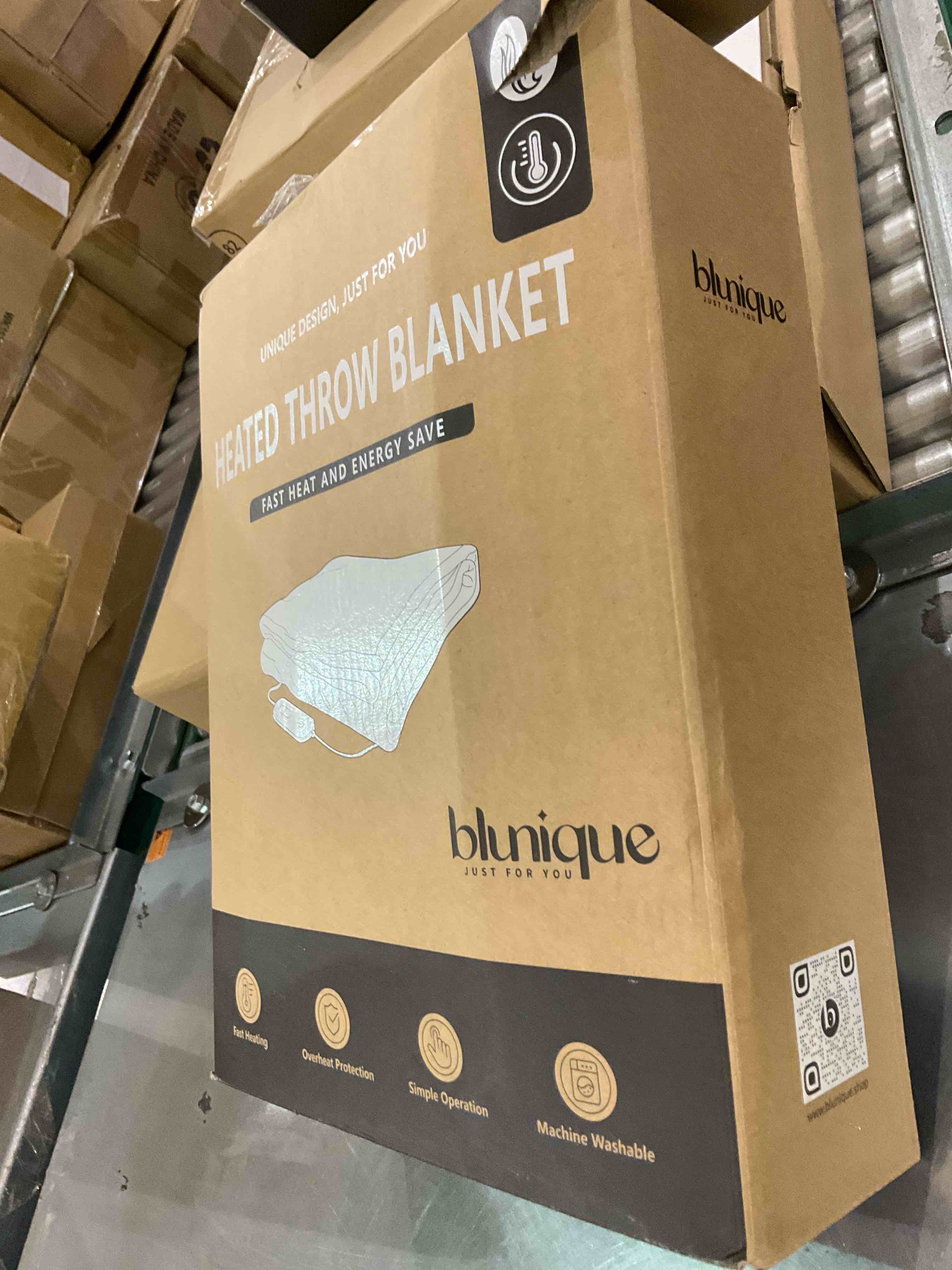 HEATED THROW BLANKET blunique 