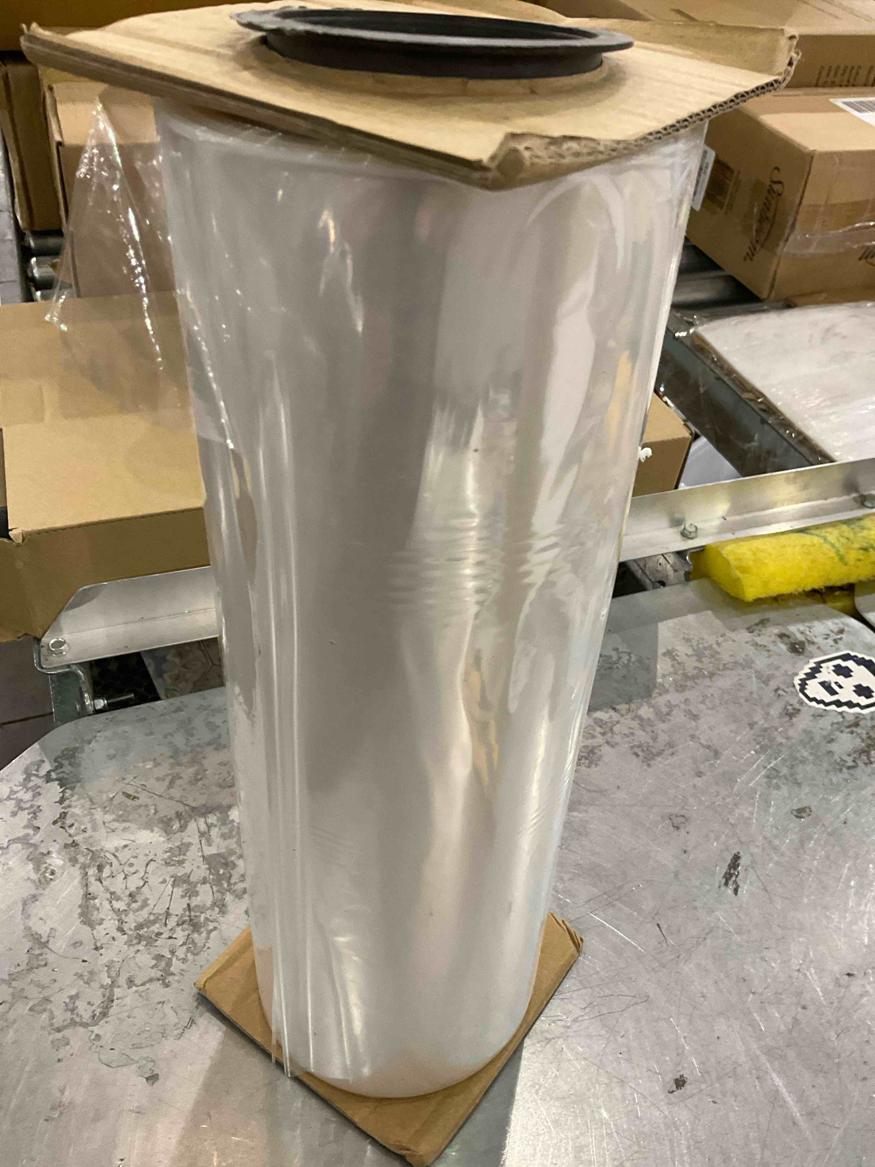 Knox Brand - 12" 100 Gauge Polyolefin Shrink Film Heat Wrap POF Centerfold 2625' feet