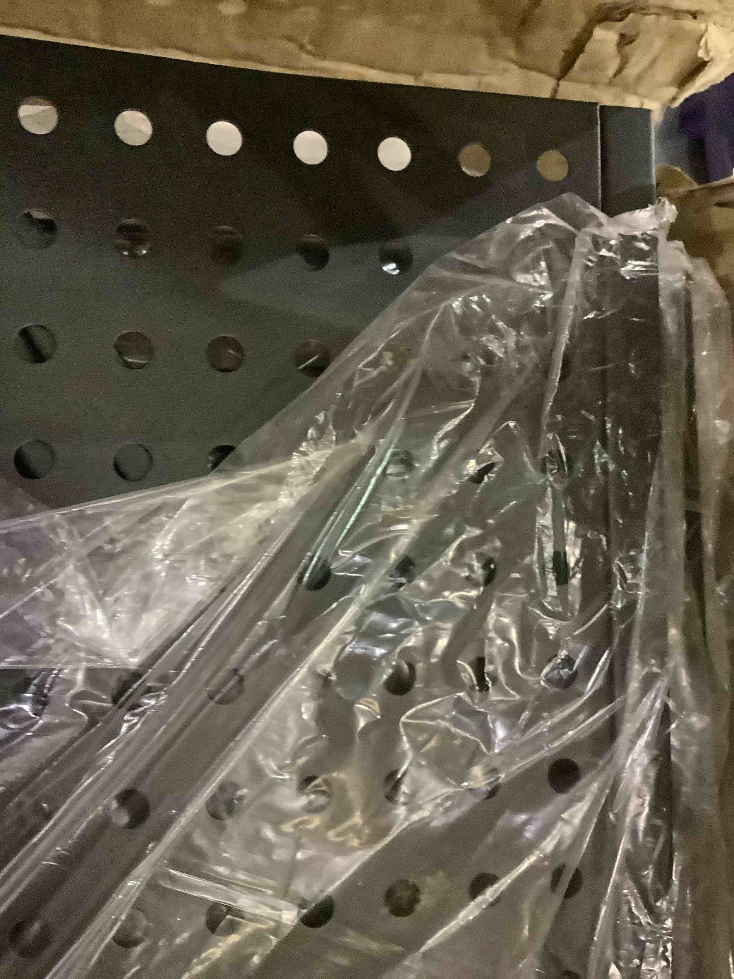 Evermagin C Shaped End Table with Charging Station, Small Couch Side Table with Storage Bag, Power Outlet and USB, Sturdy Slide Under Sofa Table with Metal Frame for Living Room & Bedroom,Rustic Brown