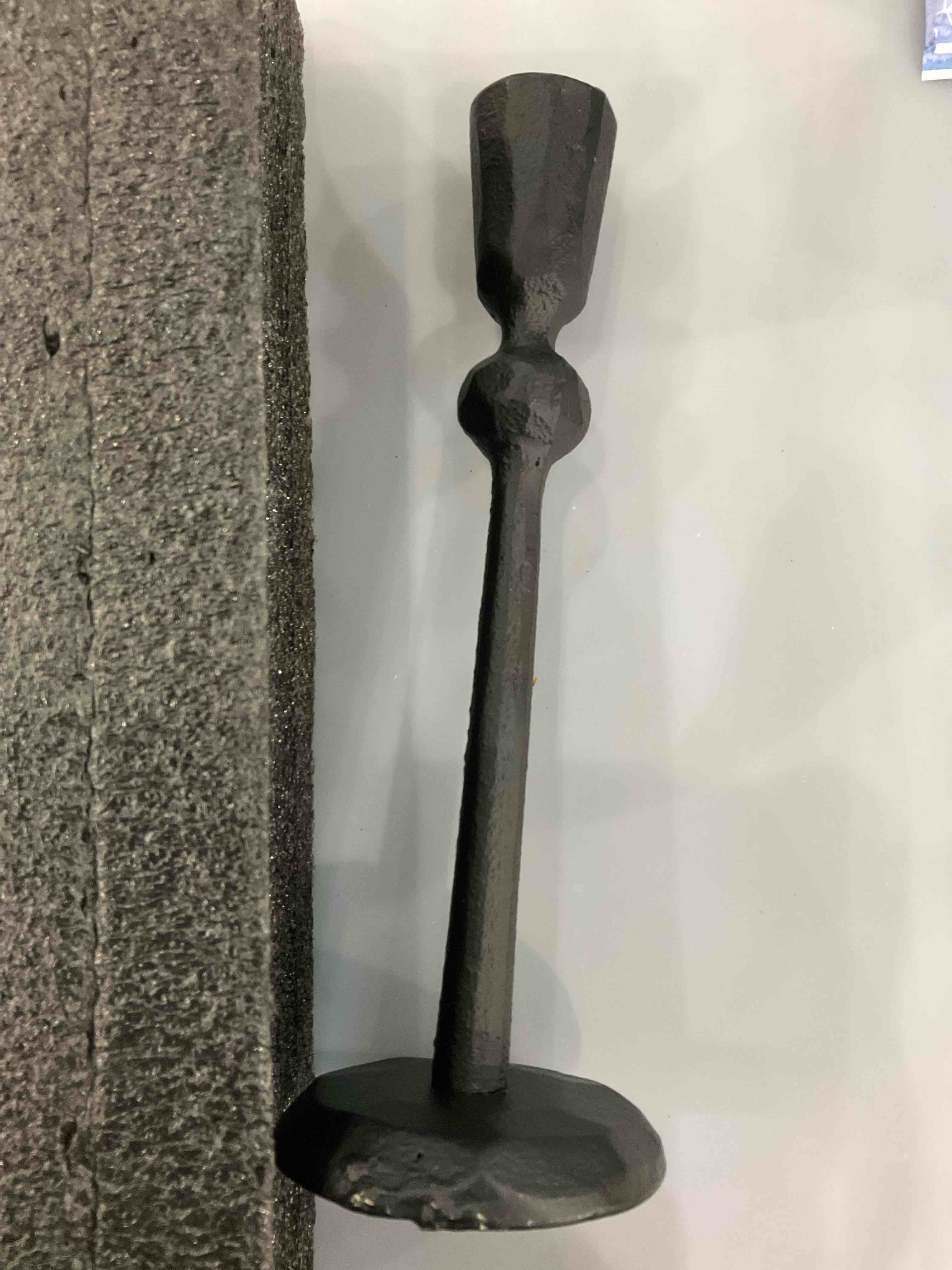 Iron Taper Candle Holder - Set of 3 Decorative Candle Stand, Candlestick Holder for Wedding, Dinning, Party