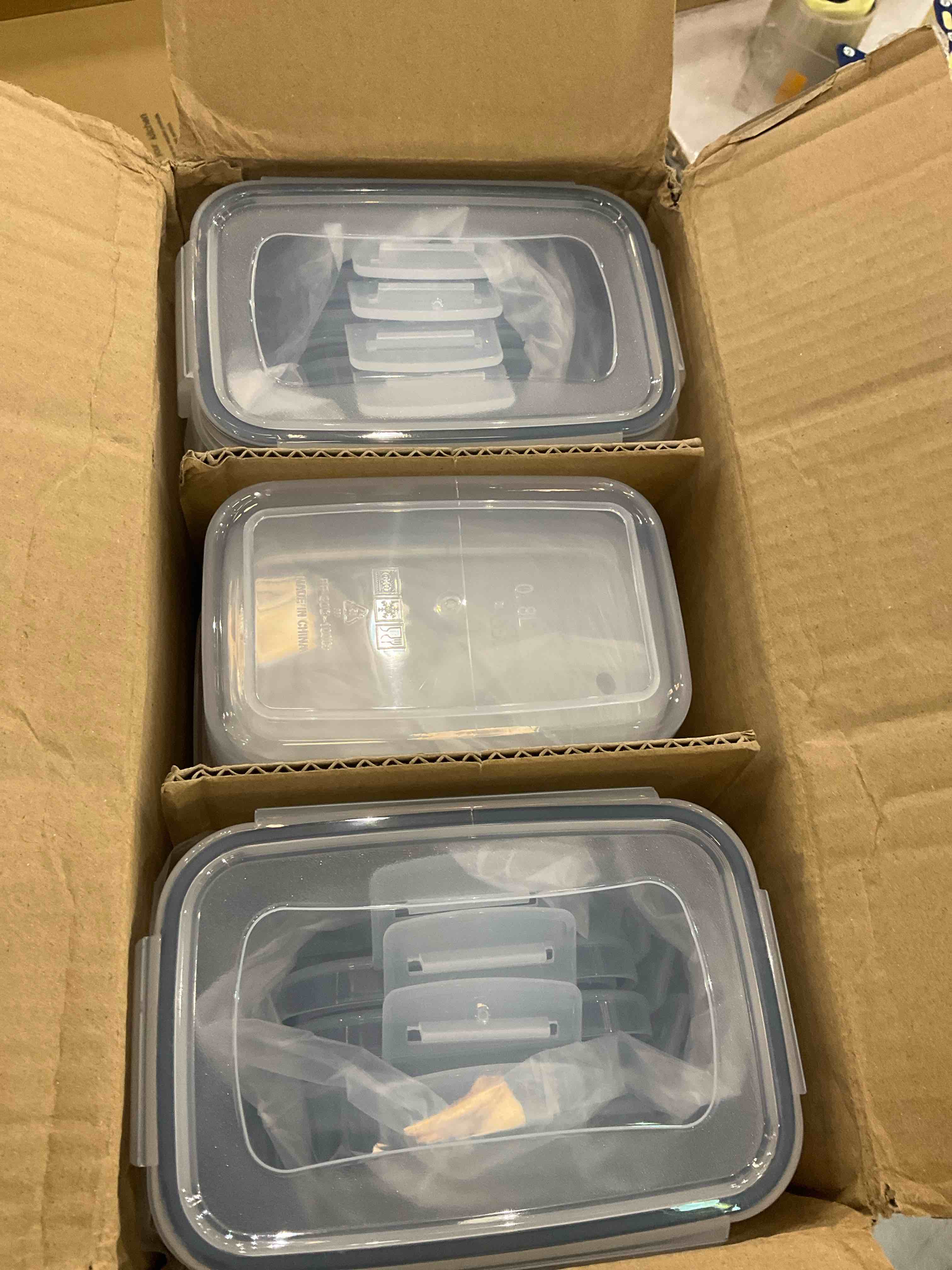 Airtight Food Storage Container Set - 24 Piece, Kitchen & Pantry Organization, BPA-Free, Plastic Canisters with Durable Lids Ideal for Cereal, Flour & Sugar - Labels, Marker & Spoon Set