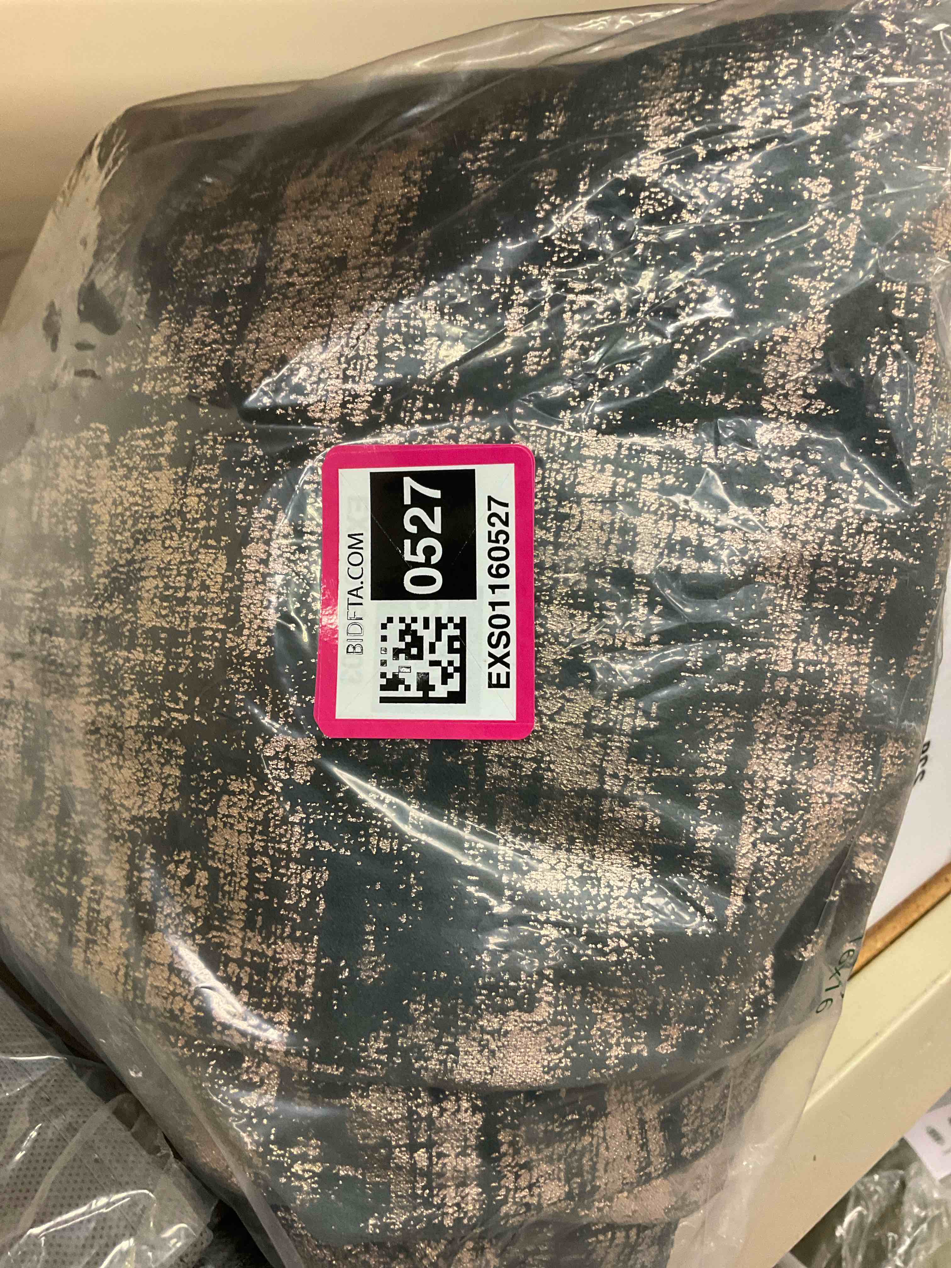 always4u Soft Velvet Curtains 84 Inch Length Luxury Bedroom Curtains Gold Foil Print Window Curtains for Living Room Set of 2 Charcoal Grey