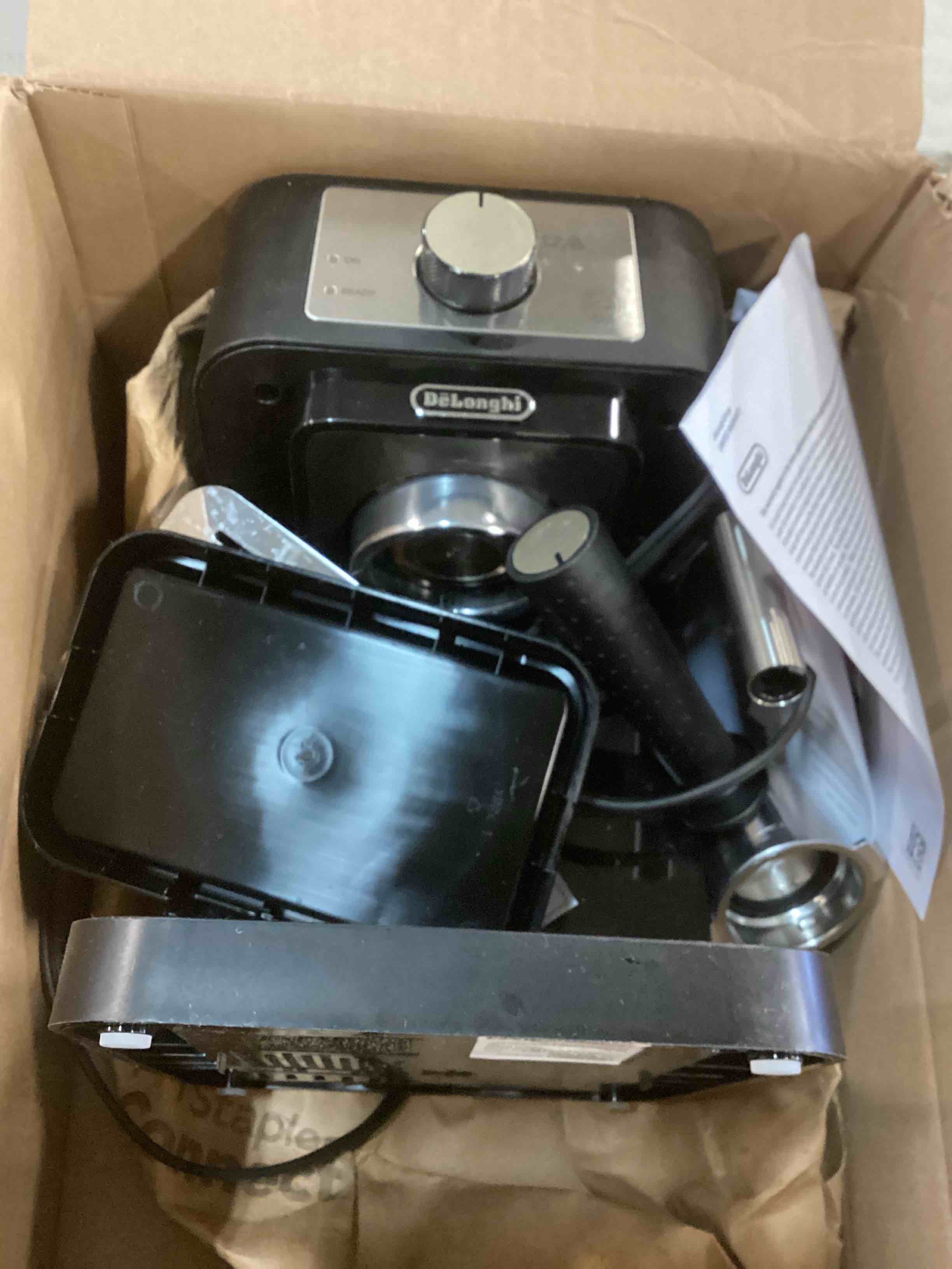 De'Longhi Stilosa Manual Espresso Machine, Latte & Cappuccino Maker, 15