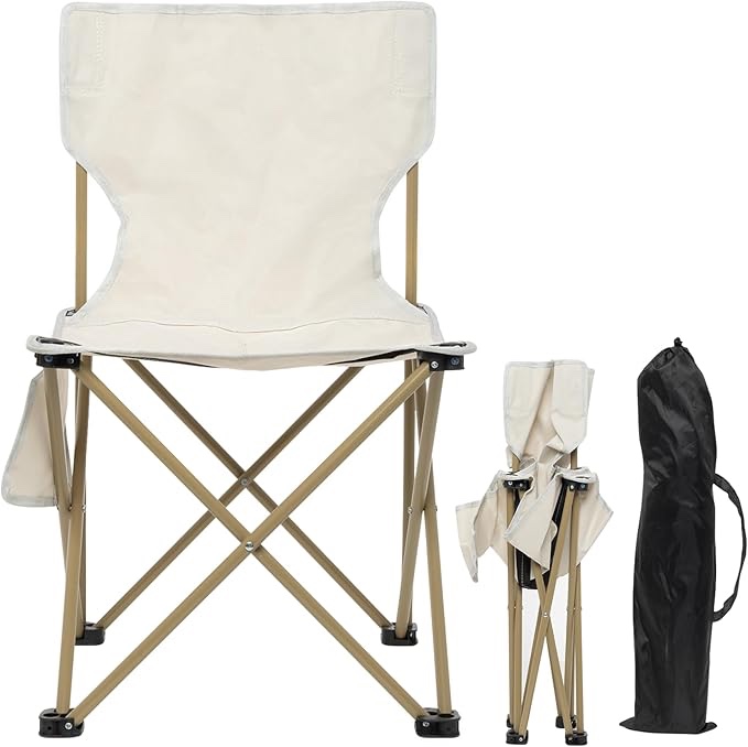 Folding Camping Chair- Portable?Lightweight, Compact, and Folding Chairs Foldable Backpacking Chair - Ultra Durable for Hiking, Beach, Lawn - Aluminum Alloy Frame