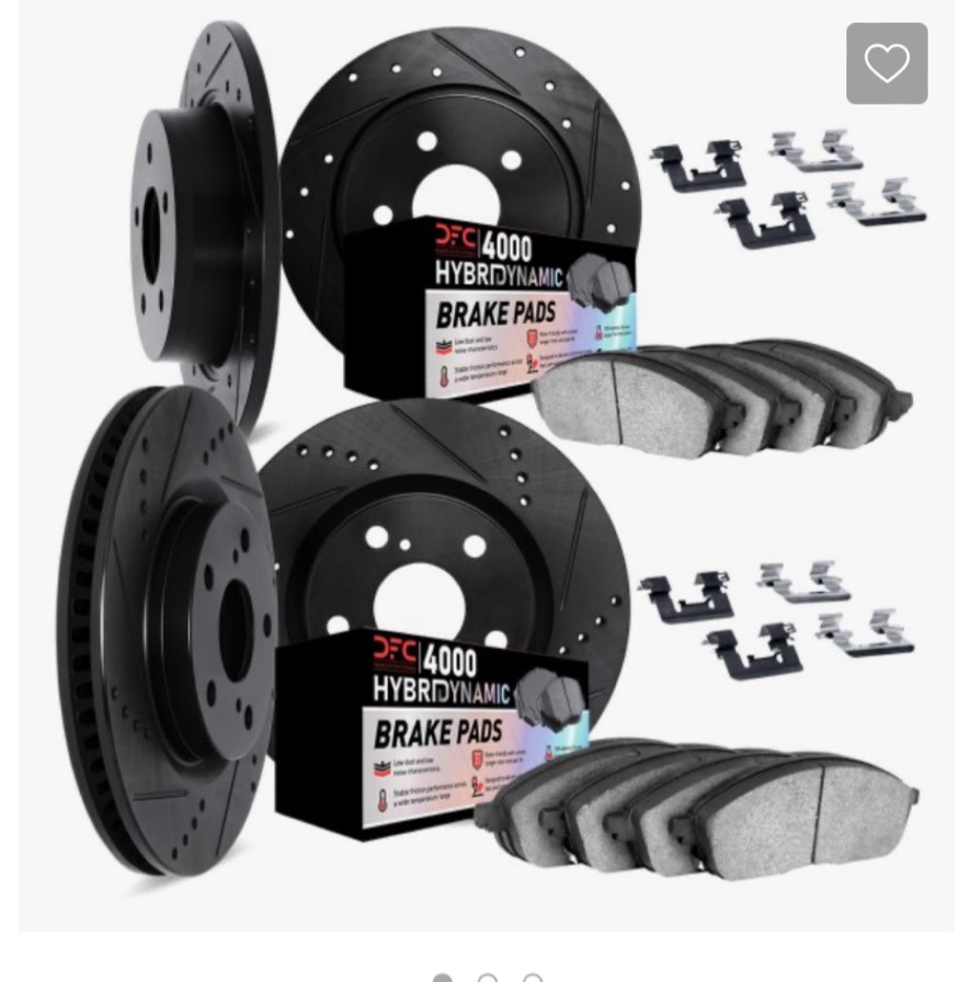 DFC® 8814-63040 - Drilled and Slotted Front and Rear Brake Kit with 4000 HybriDynamic Brake Pads more details on - https://www.carid.com/dynamic-friction-company/drilled-and-slotted-front-and-rear-brake-kit-mpn-8814-63040.html