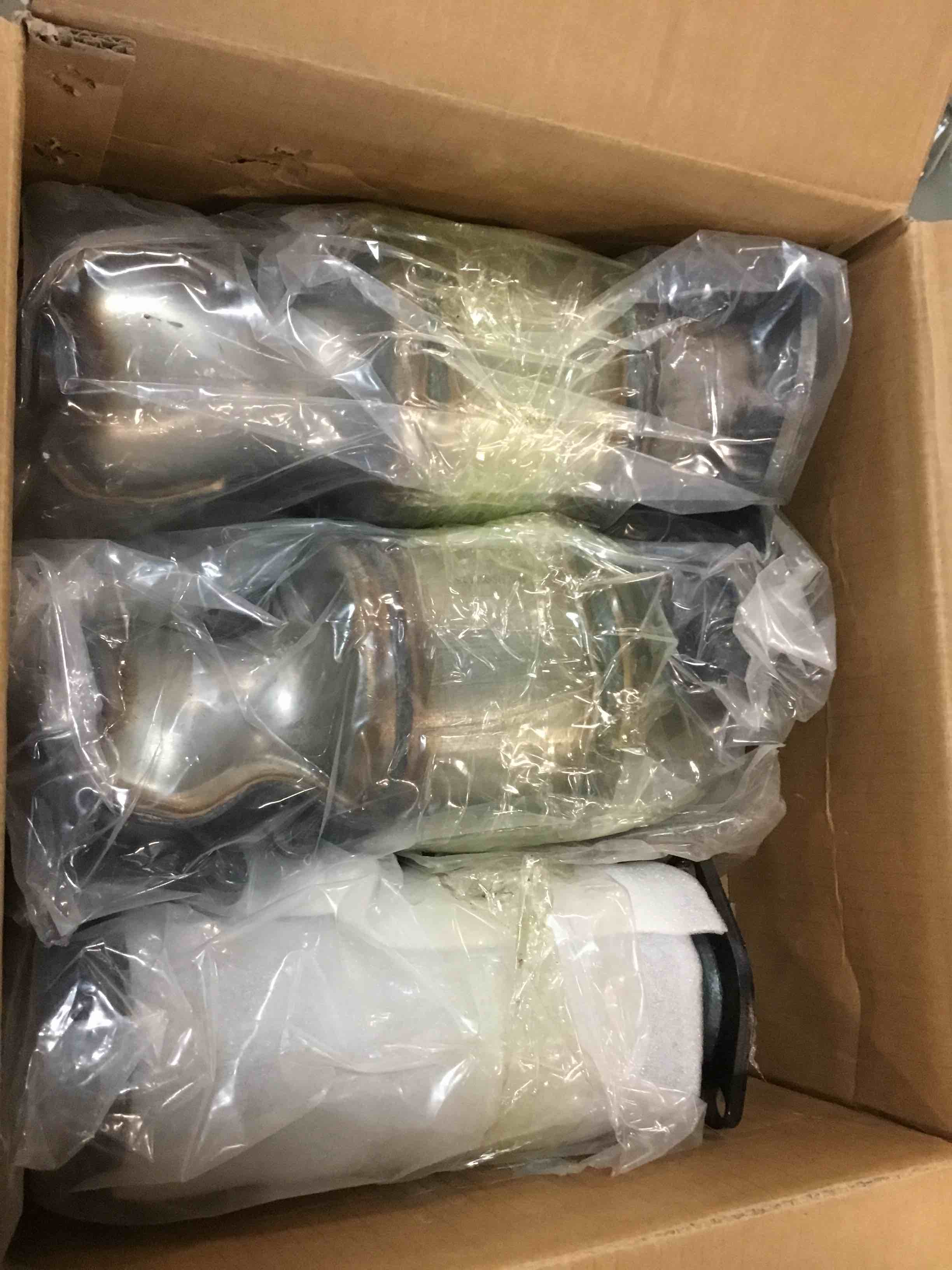 BONILORA Catalytic Converter Bank 1 and 2 LH RH Compatible with Honda