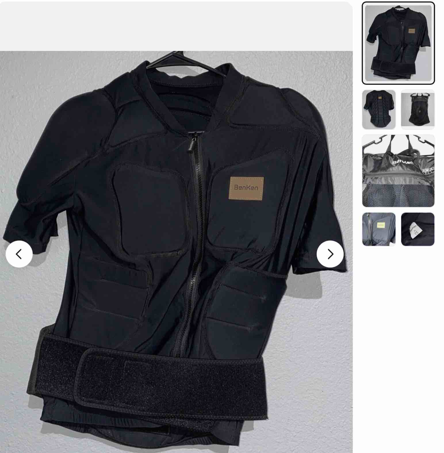 BENKEN ANTI COLLISION PROFESSIONAL PROTECTOR JACKET ARMOR CYCLING SKATING SKIING