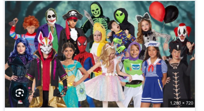 variety of products the Halloween (costumes, hat, decorations,and more!!!)