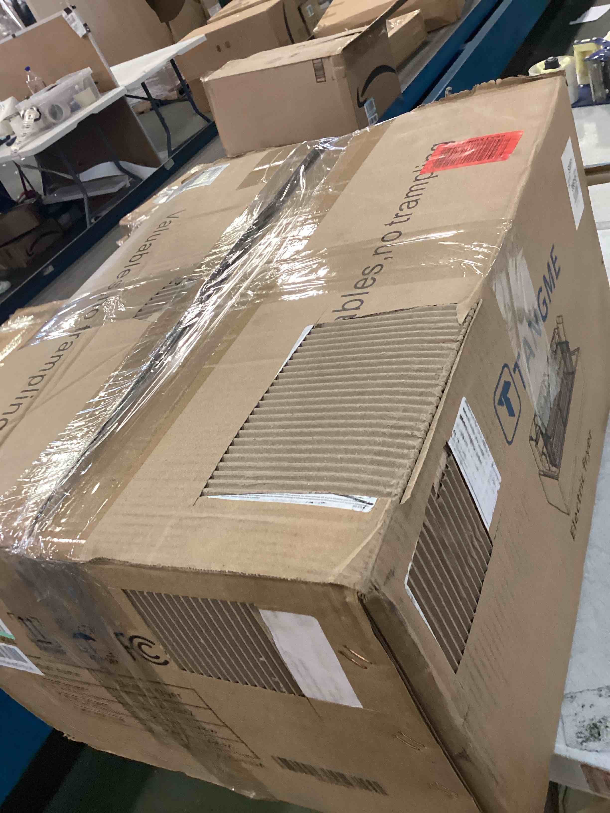 TANGME Commercial Deep Fryer, 3400w Electric Turkey Fryer with Large