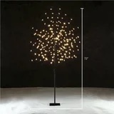Pre-Lit Warm White LED Cherry Blossom Tree, 6 ft, by Holiday Time