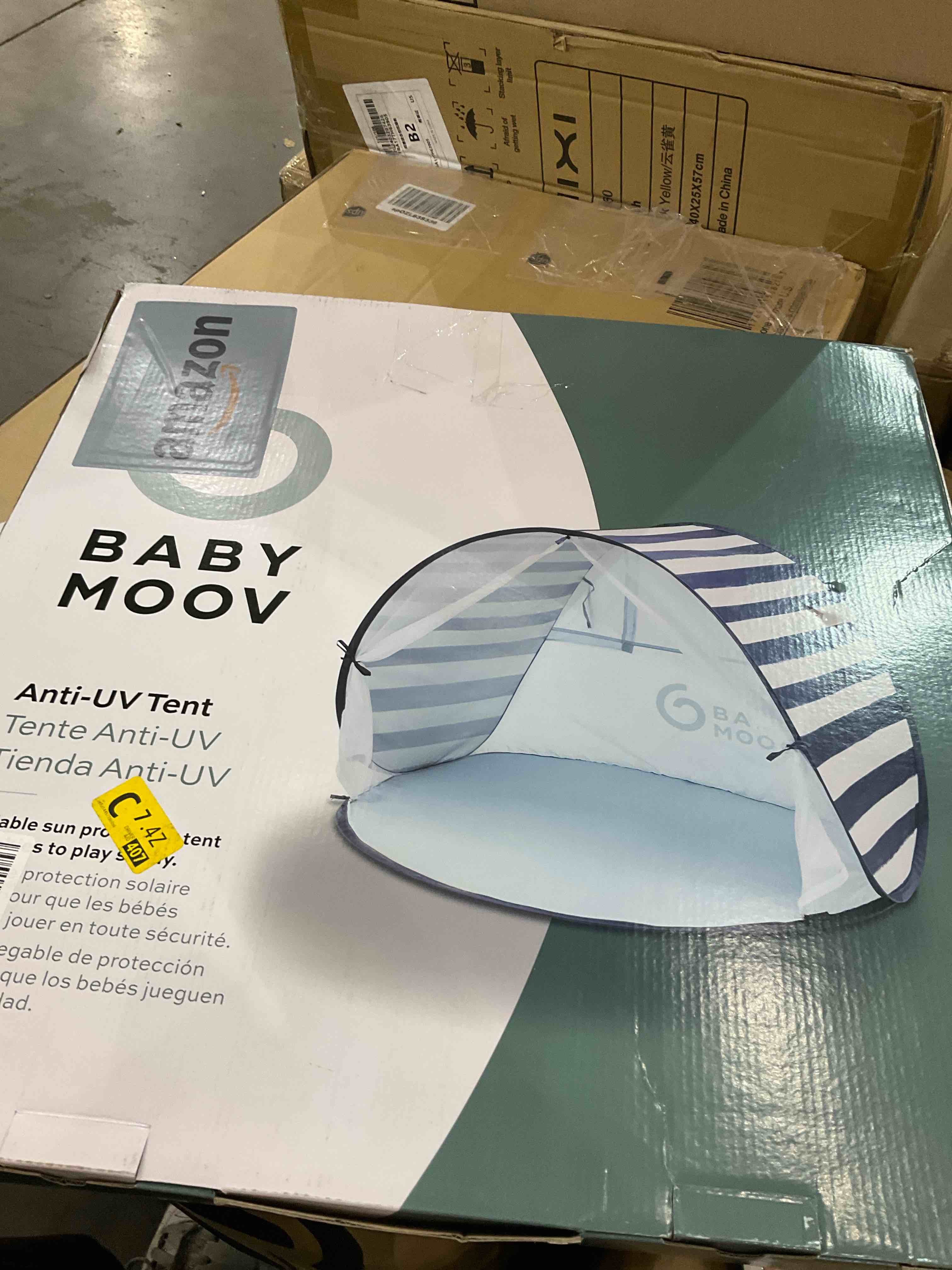 Babymoov Baby Tent with Anti UV Sun Protection UPF 50+ Pop Up Play