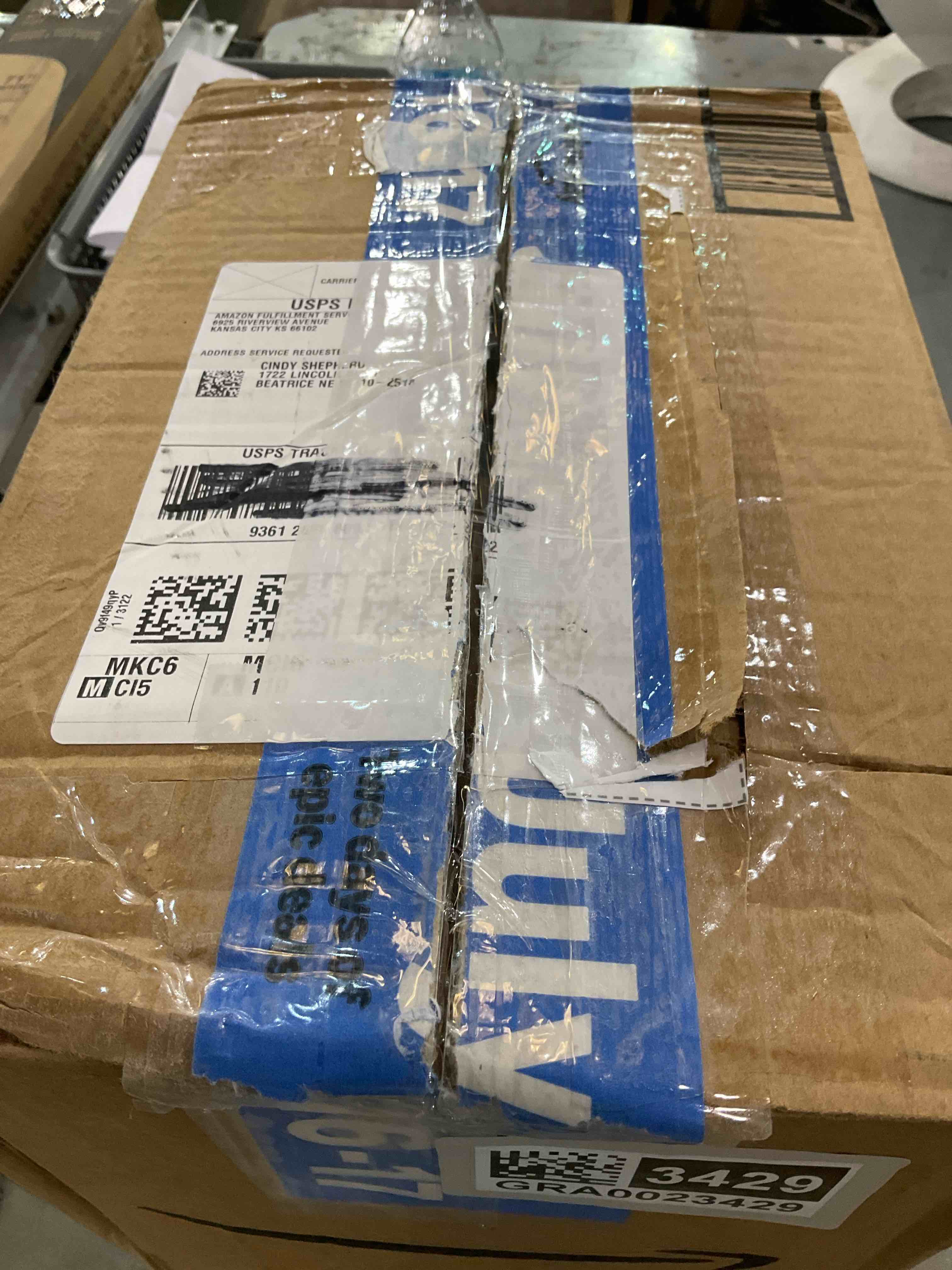 Frigidaire EFMIS179 Gaming Light Up Mini Beverage Refrigerator, Blue