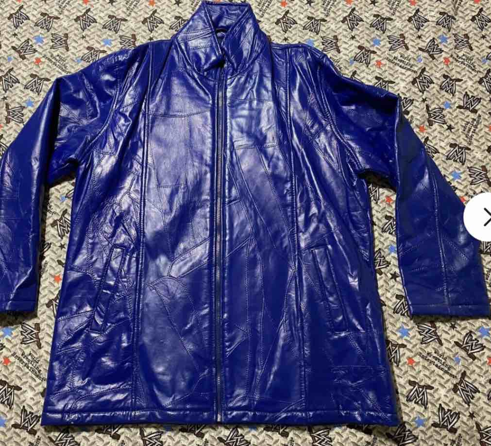 Tudor Court CODE Leather Jacket Woman's XL Patch Work