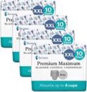 Because Premium Maximum Plus Pull Up Underwear for Men - Absorbent Bladder Protection with a Sleek, Invisible Fit - Grey, XX-Large - Absorbs 4 Cups - 10 Count