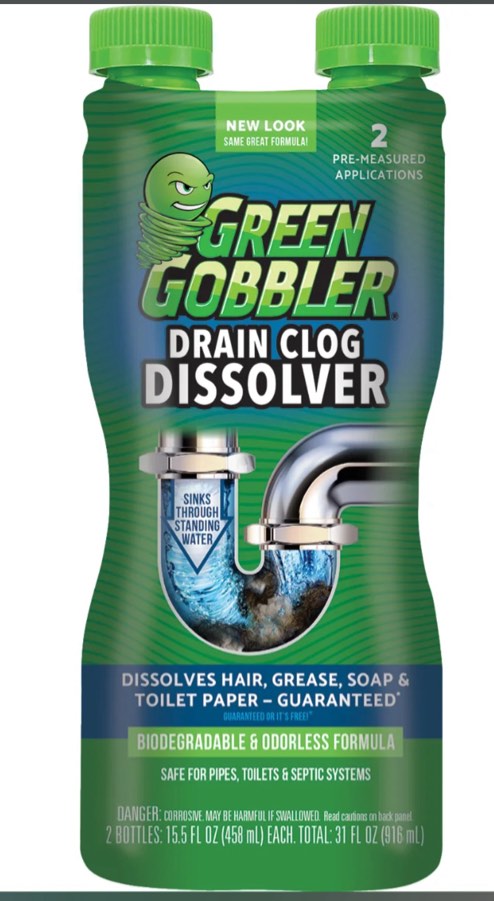 LIQUID DRAIN CLOG DISSOLVER - 31OZ