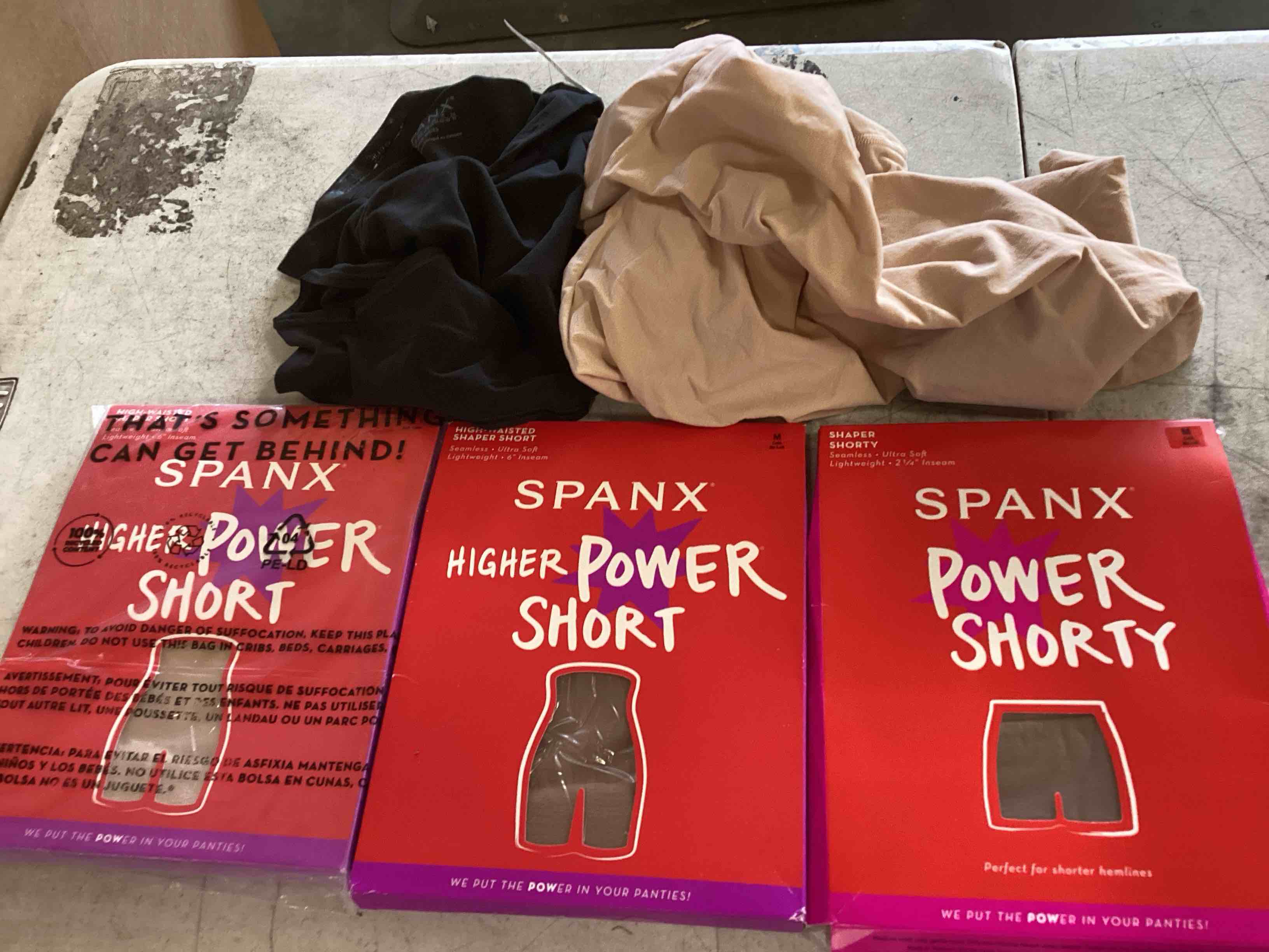 Assorted SPANX miscellaneous Grab bags, Size, Style and Color may vary