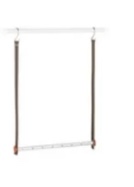 Michael Graves Extendable Closet Hanging Bars Doubler Rods Clothes Organizer
