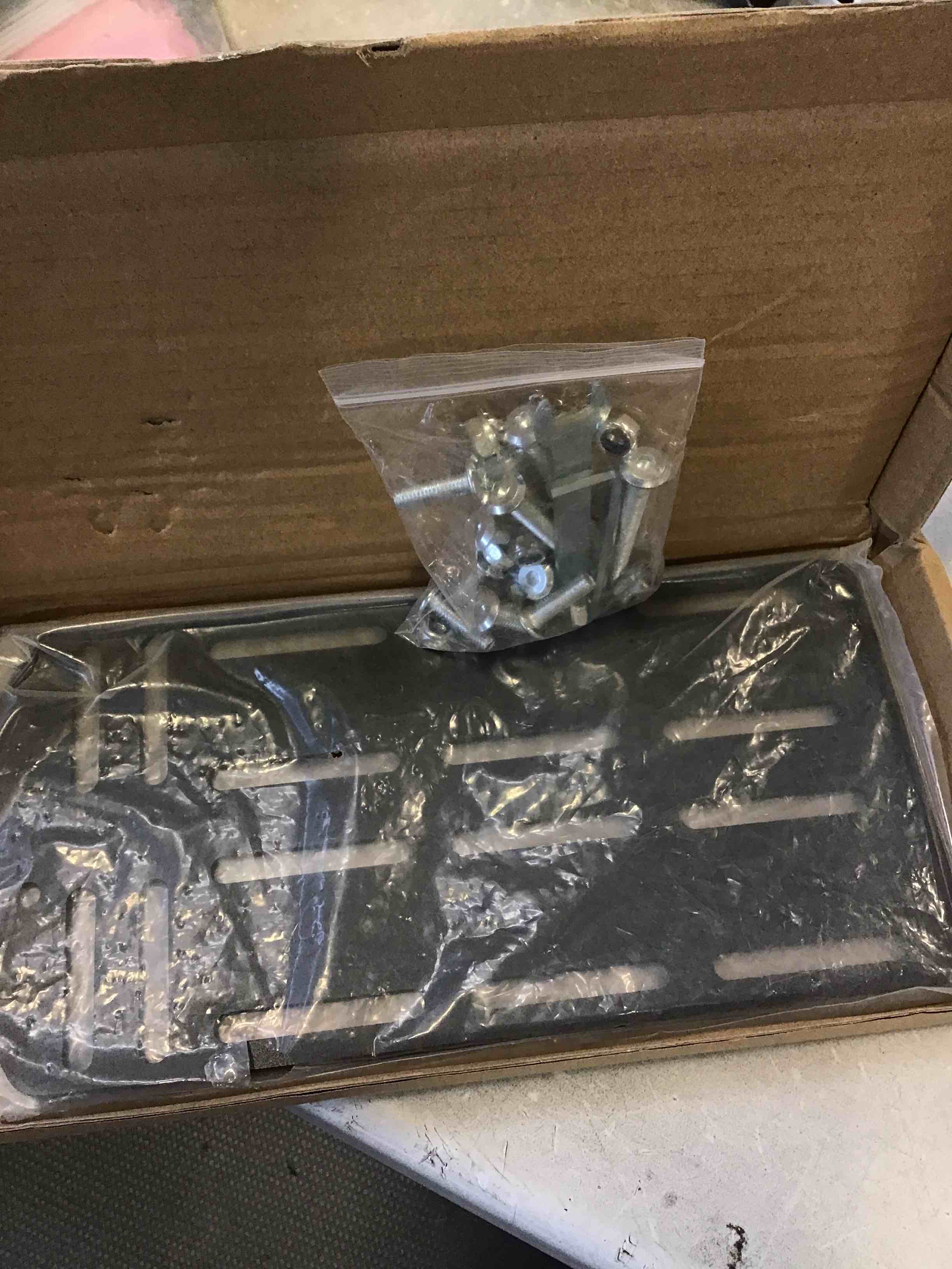 ironwork 2 Pcs King Bed Headboard Attachment Bracket Modification