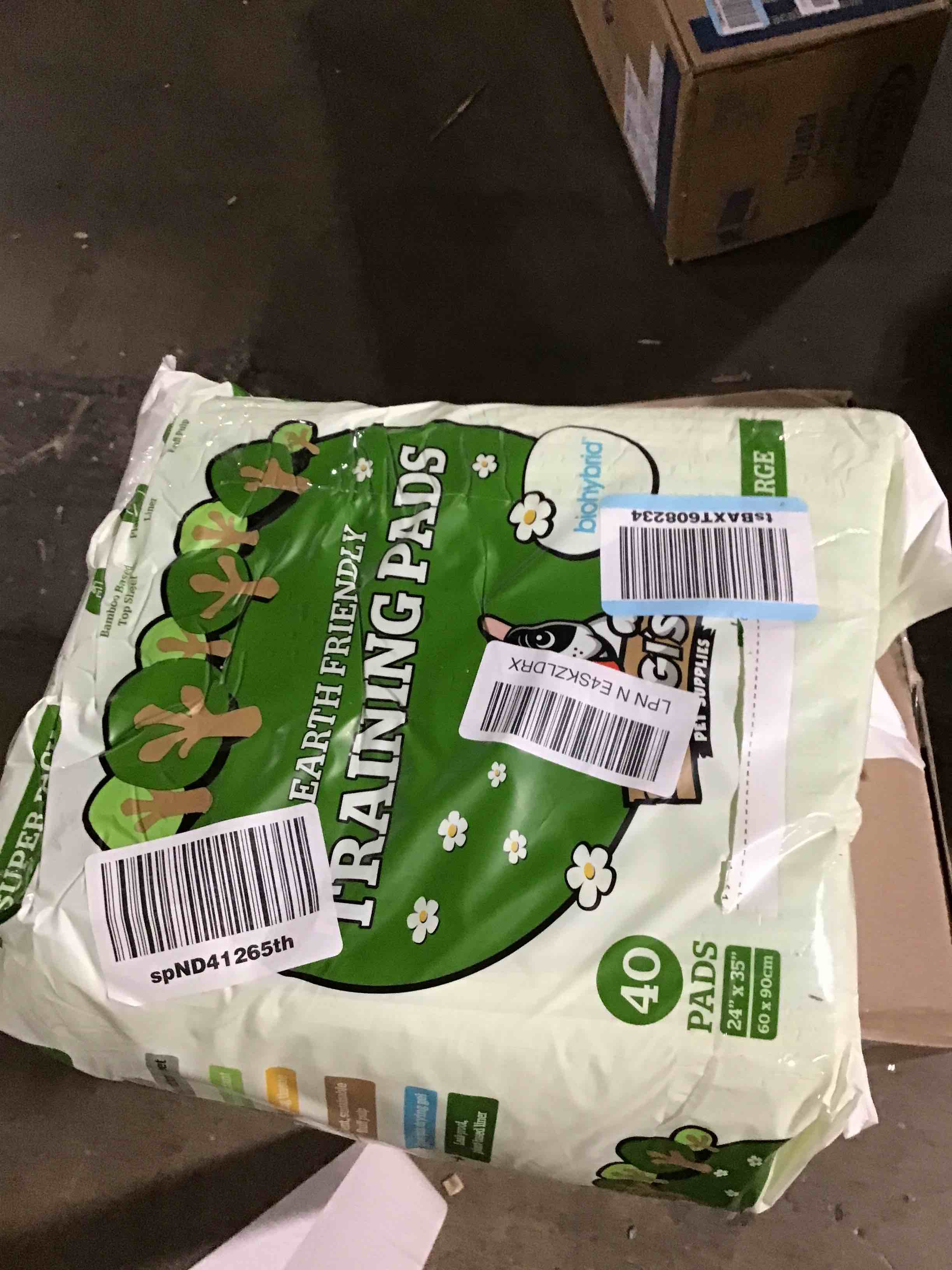 Pogi's XL Dog Training Pads with Adhesive Sticky Tabs (40Count