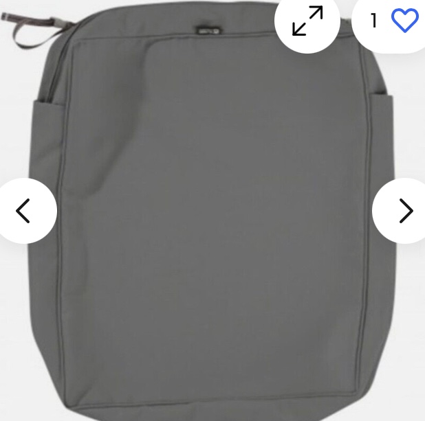 Classic Accessories Montlake 25 x 27 x 5 Inch Rectangle Outdoor Chair Cushion C