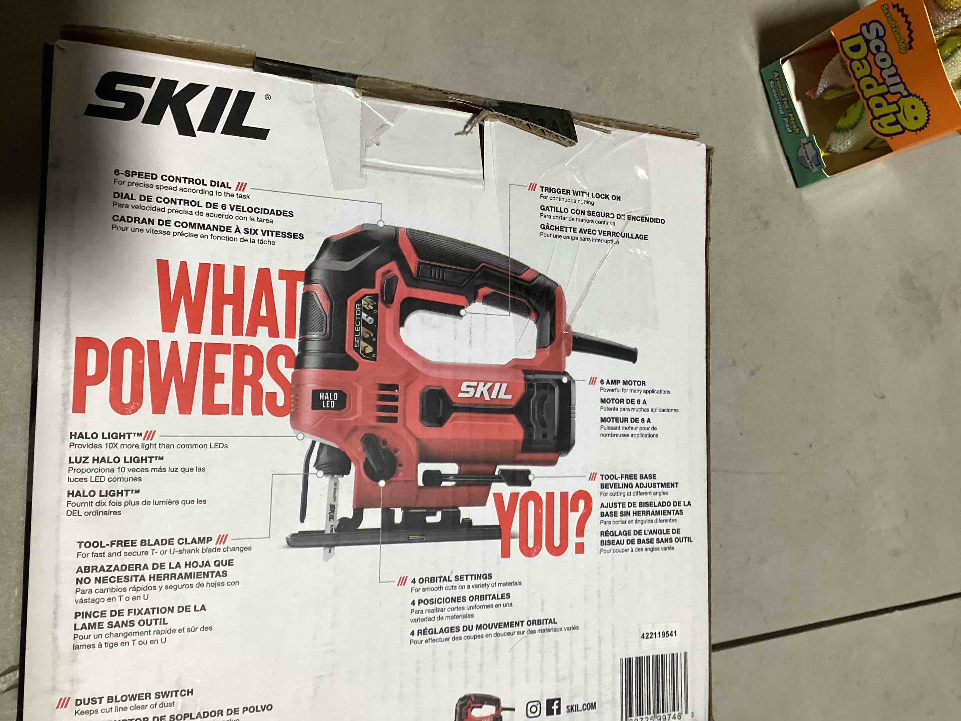 Skil-JS314901 Skil Corded Jigsaw 6 Amp