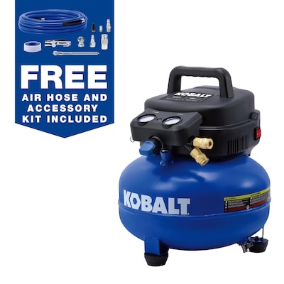 Kobalt 6-Gallon Portable Electric 150 PSI Pancake Air Compressor