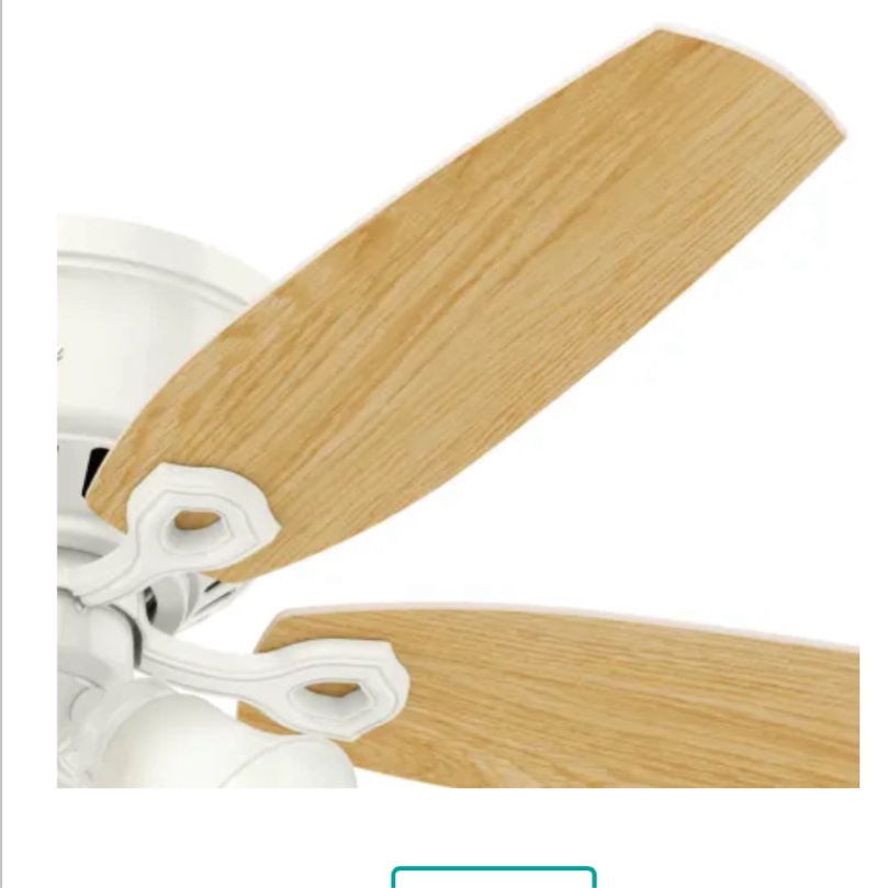 Harbor Breeze Centreville 52-in White Indoor Flush Mount Ceiling Fan 0807435